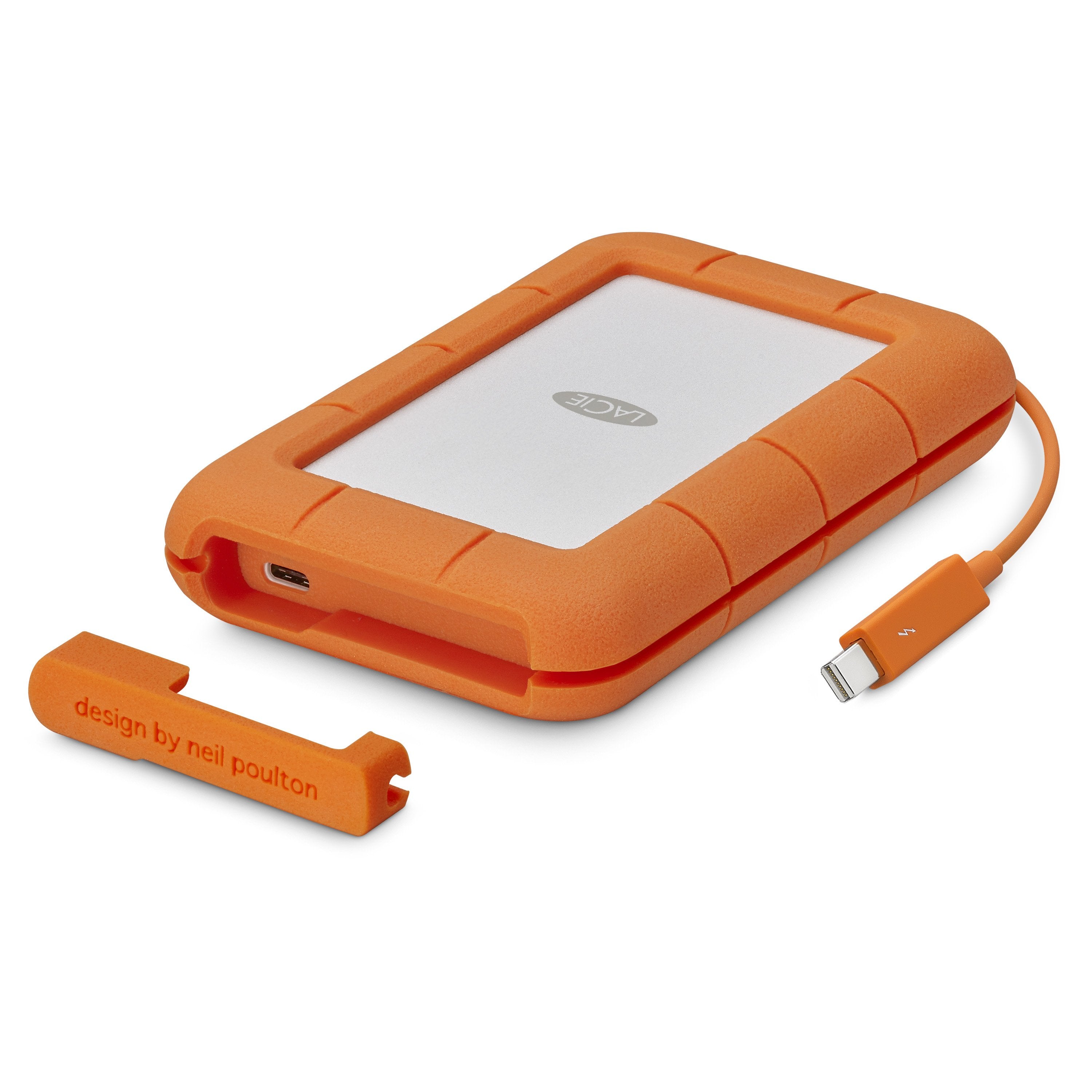 EAN 3660619403653 - LaCie Rugged USB-C disco duro externo 5 TB USB Tipo C 3.2 Gen 1 (3.1 Gen 1) Gris, Amarillo imagen 4