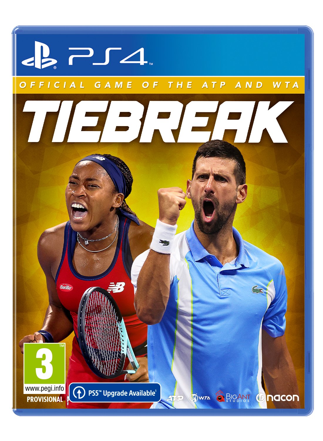 Videojuego Tiebreak Atp+Wta Ps4dvd
