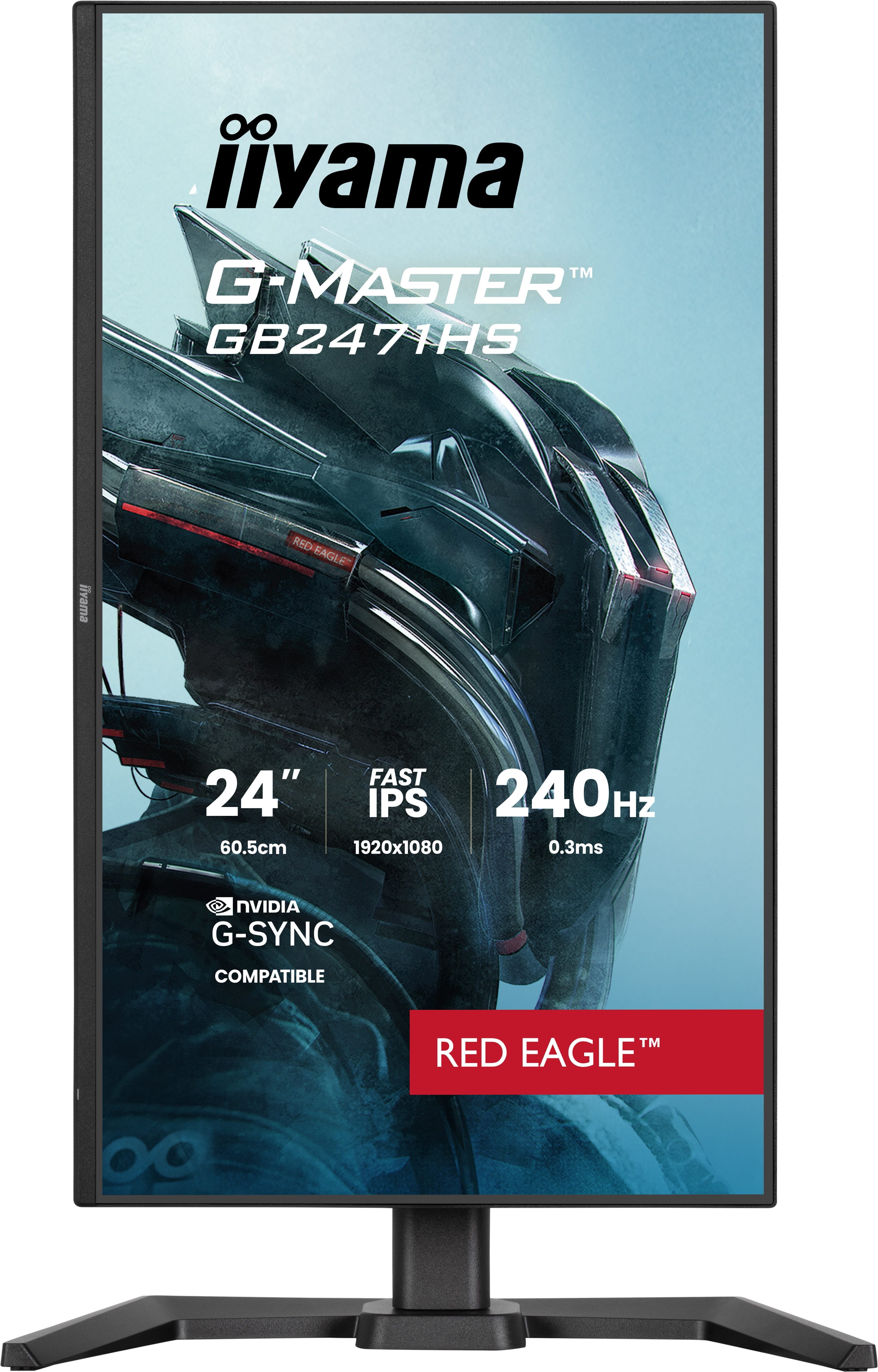 EAN 4948570126392 - iiyama G-MASTER GB2471HS-B1 pantalla para PC 60,5 cm (23.8") 1920 x 1080 Pixeles Full HD Negro imagen 2