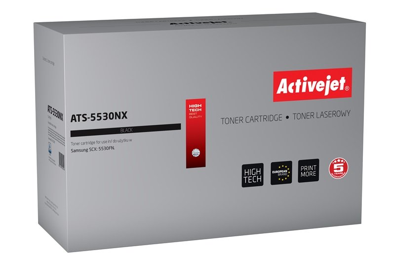 Tóner Activejet Ats-5530nx (Reemplazo Para Samsung Scx-D5530b - Supreme - 9,000 Páginas - Negro)