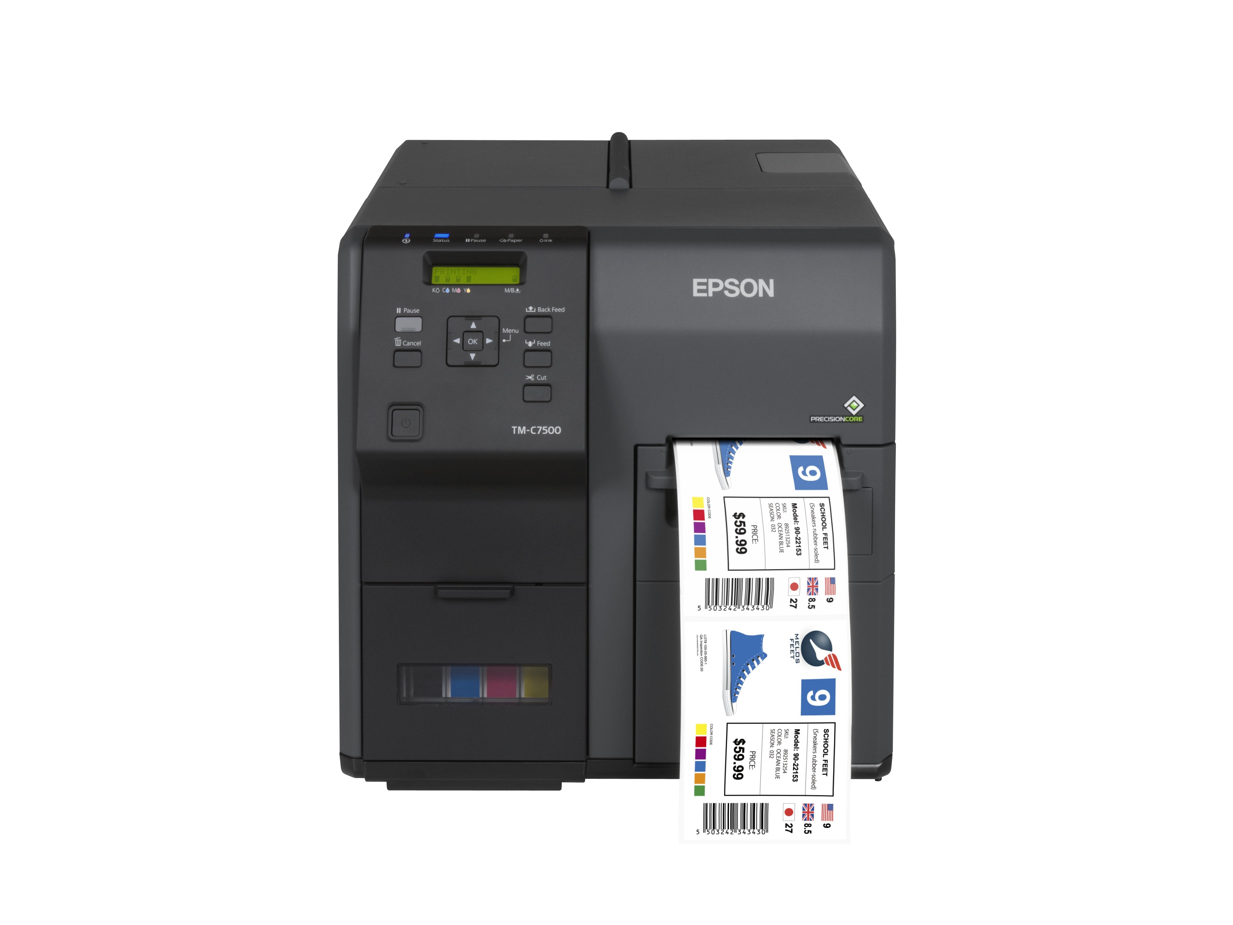 Epson Colorworks C7500 Durabrite 108mm Cutter Usb Lan Ultraschnell