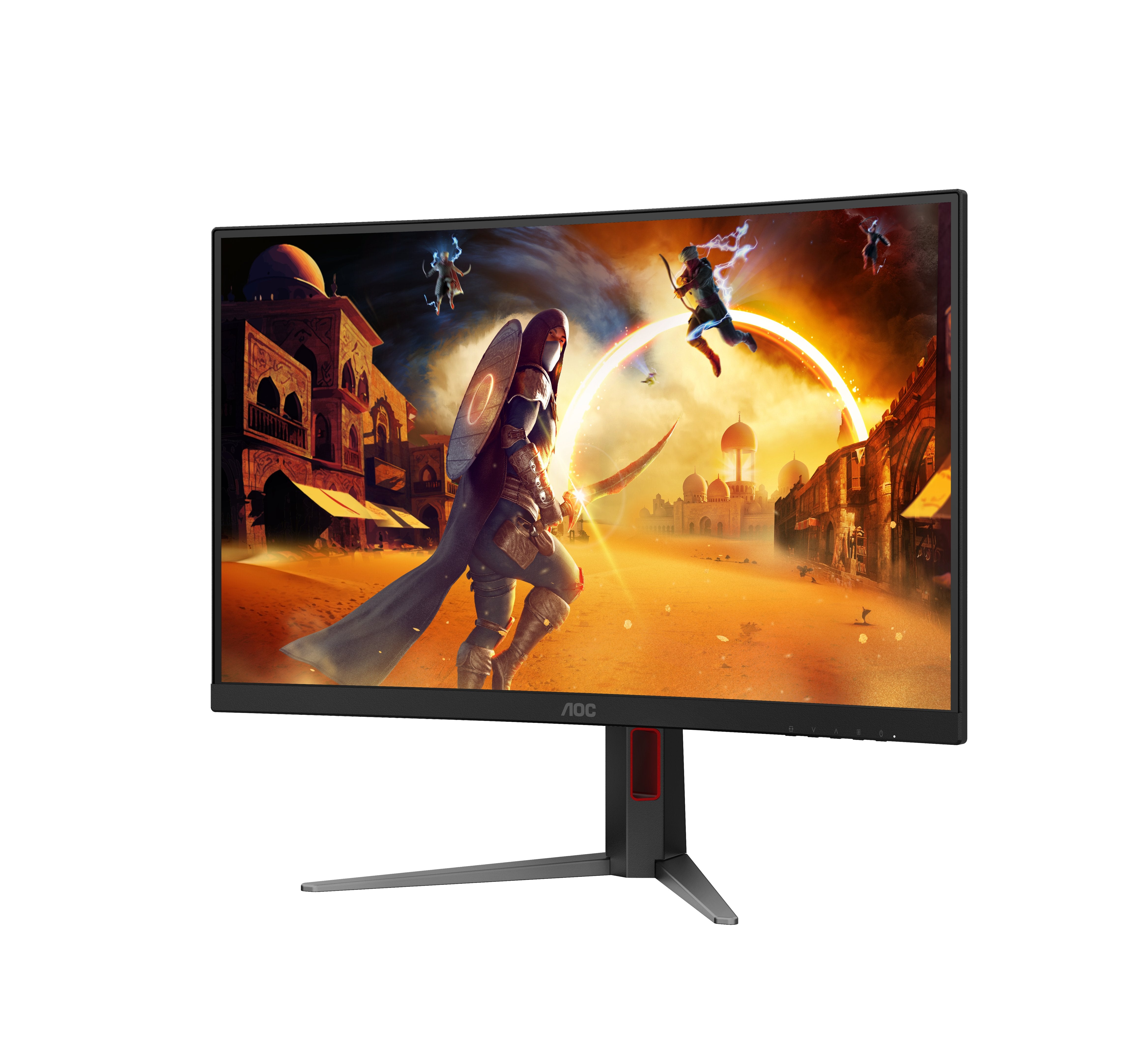 EAN 4038986183703 - AOC G4 CQ27G4Z2P pantalla para PC 68,6 cm (27") 2560 x 1440 Pixeles Quad HD LCD Negro, Rojo imagen 9
