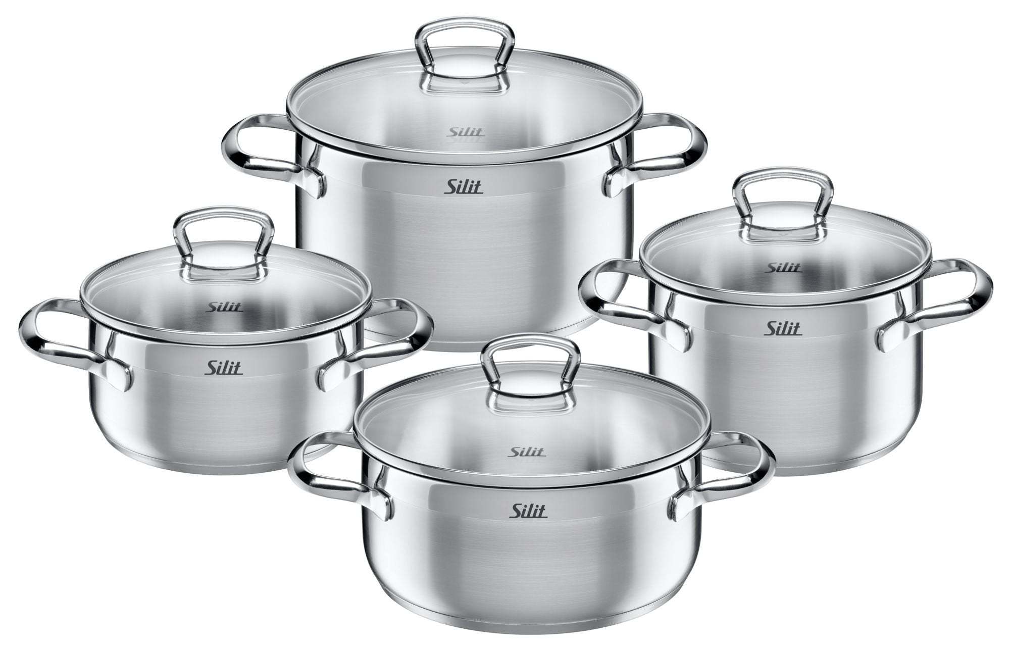Silit Pot Set Toskana 4pcs Stainless Steel (7116001667)