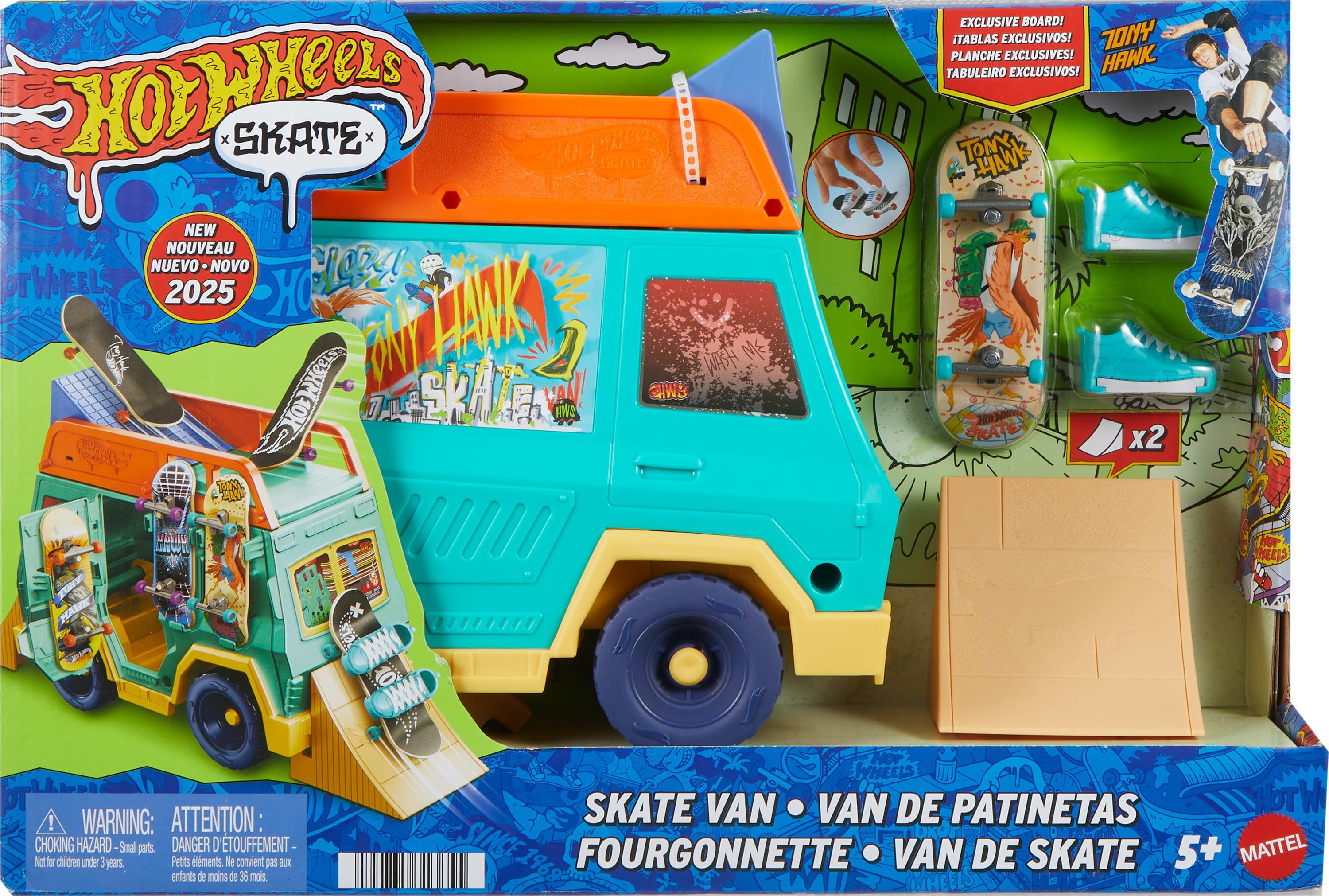Playset Skate Van Hot Wheels