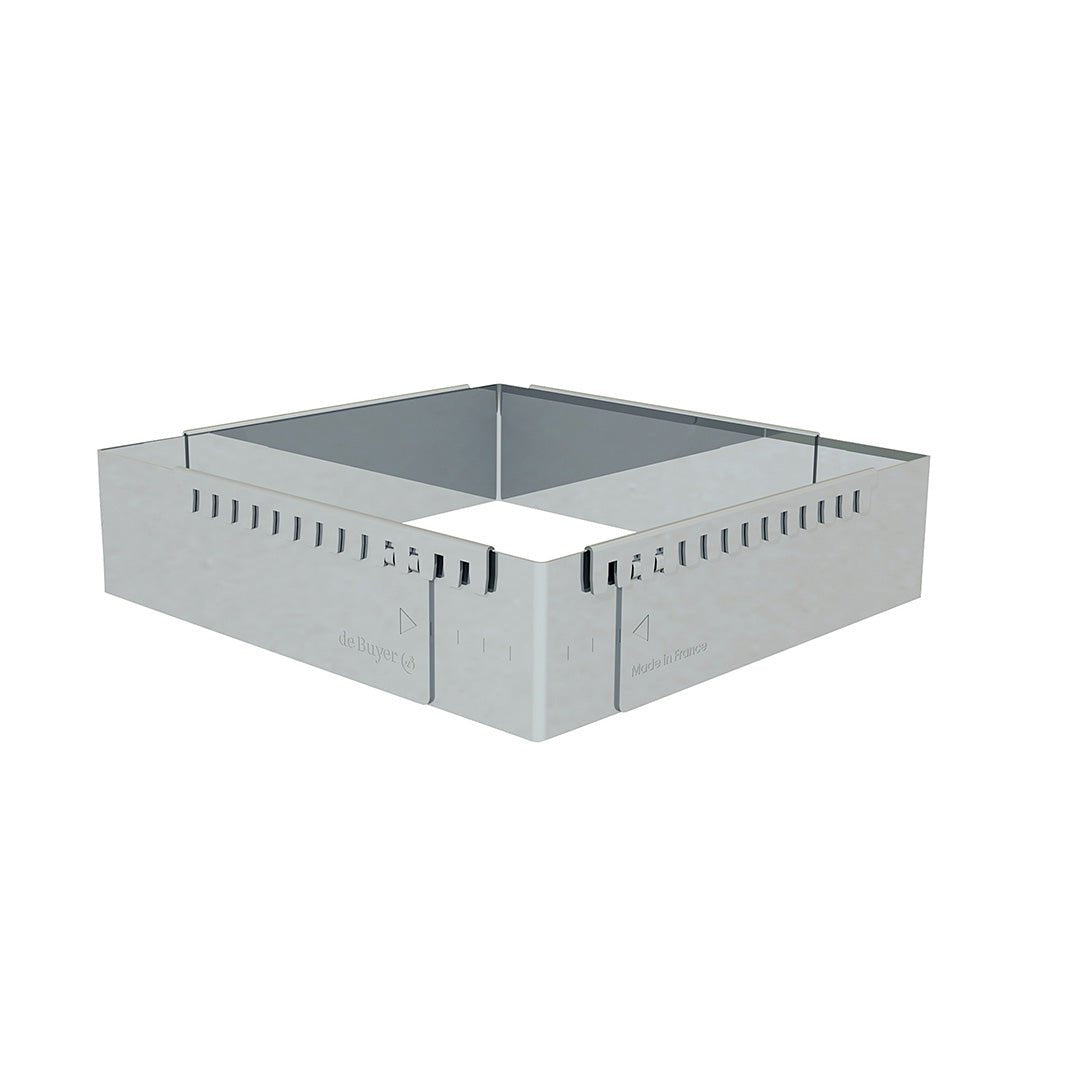 De Buyer Patisserie Frame Acero Ajustable Max 56-84 Cm Rectangular.