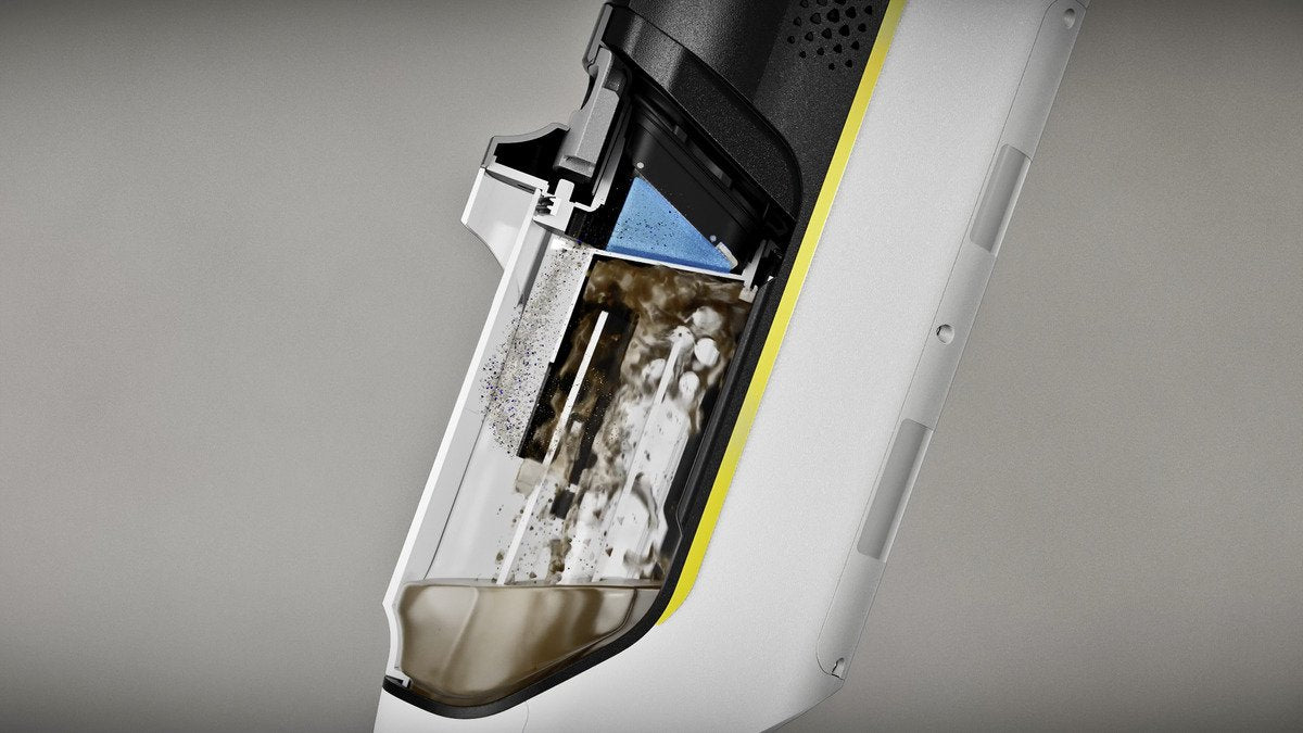 EAN 4066529177957 - Kärcher FCV 2 Natural N Batería Seca y húmeda Sin bolsa 160 W Blanco imagen 2