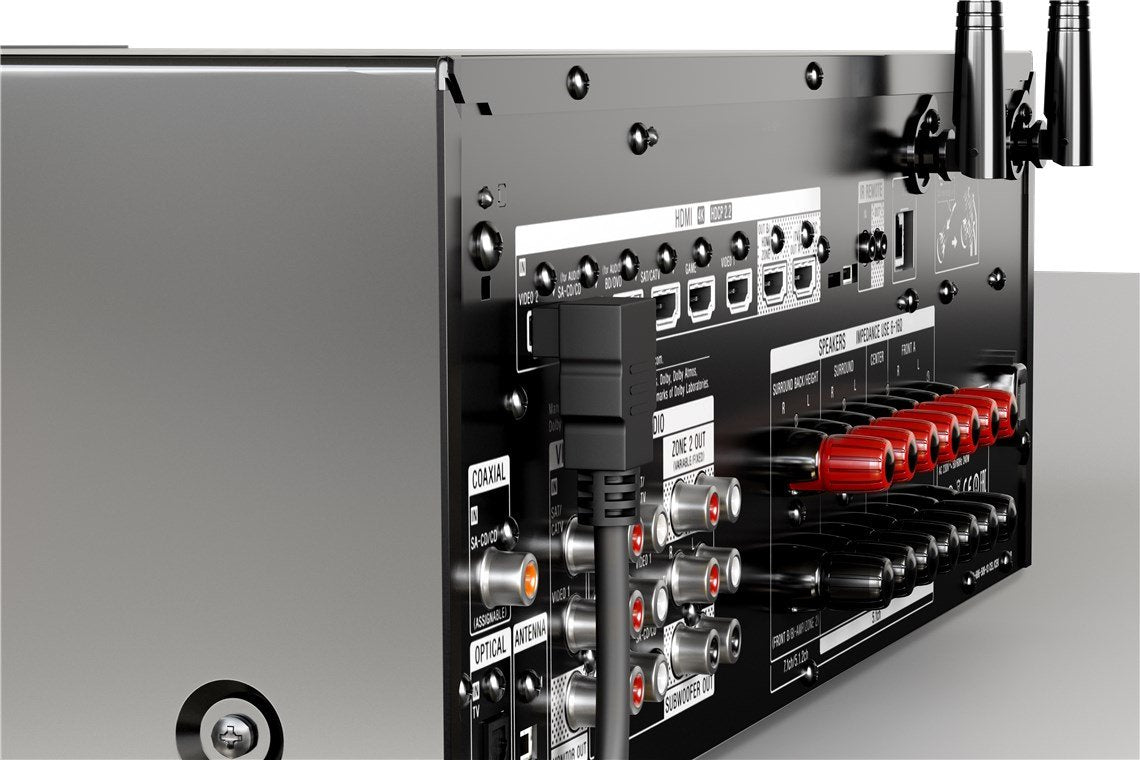 Cable Hdmi A-A 1 Metro Negro Acodado 4k 60hz Cable 270° En Un Conector Serie 2.0 Goobay