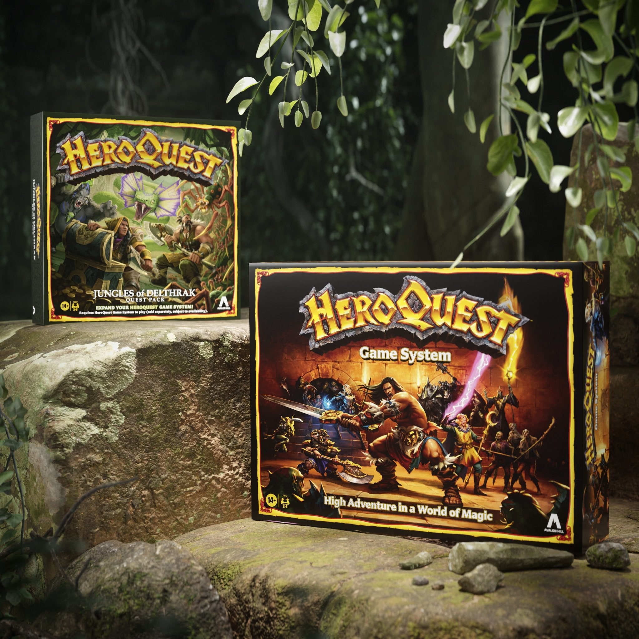 Expansion Juego De Mesa Selvas De Delthark Heroquest Ingles