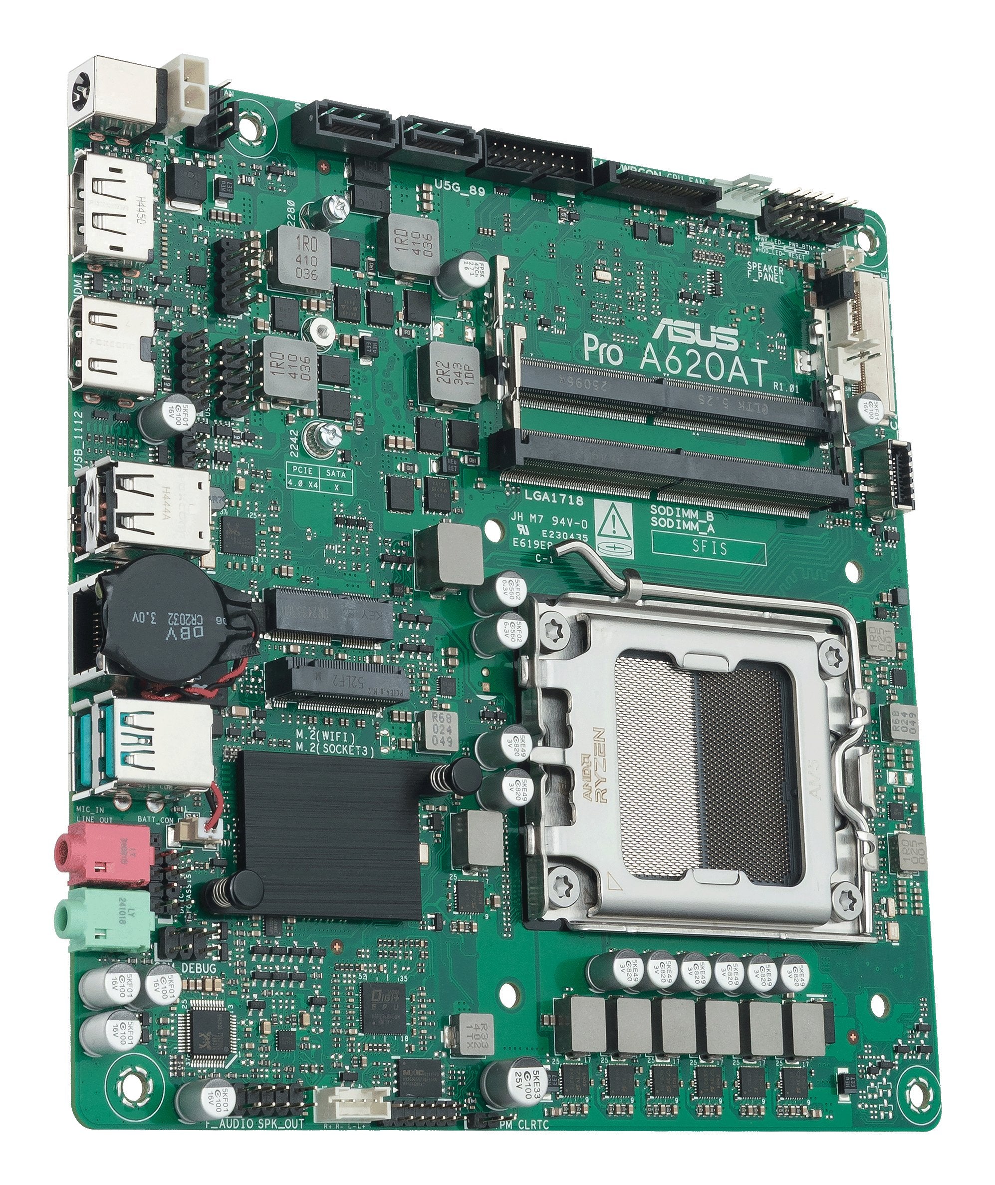 EAN 4711636116053 - ASUS 90MB1L5M-M0EAYC placa base AMD A620A Zócalo AM5 mini ITX imagen 5