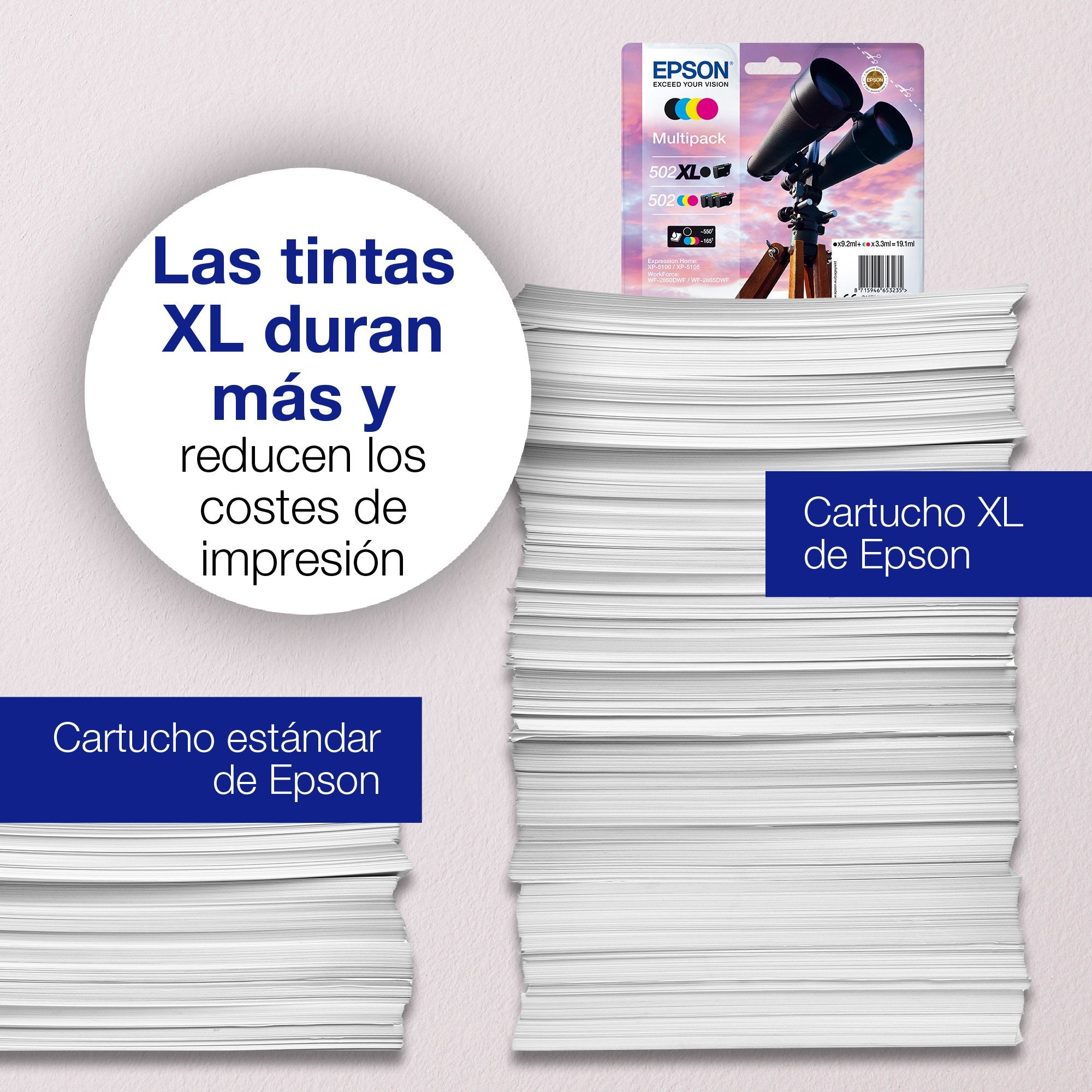 EAN 8715946704975 - Epson 502XL EasyMail cartucho de tinta 1 pieza(s) Original High (L) Yield Negro, Cian, Magenta, Amarillo imagen 4