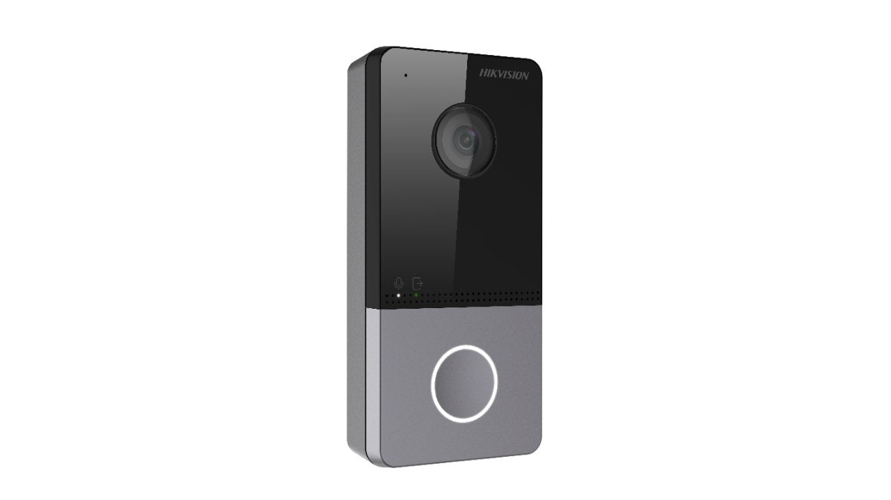 Hikvision Video Intercom Villa Door Station Ds-Kv6113-Wpe1(C),2mp, Black