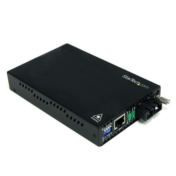Startech.Com Conversor De Medios Gigabit Ethernet A Fibra Optica Monomodo Sc - 1x Rj45 Hembra - 30km 2 Años
