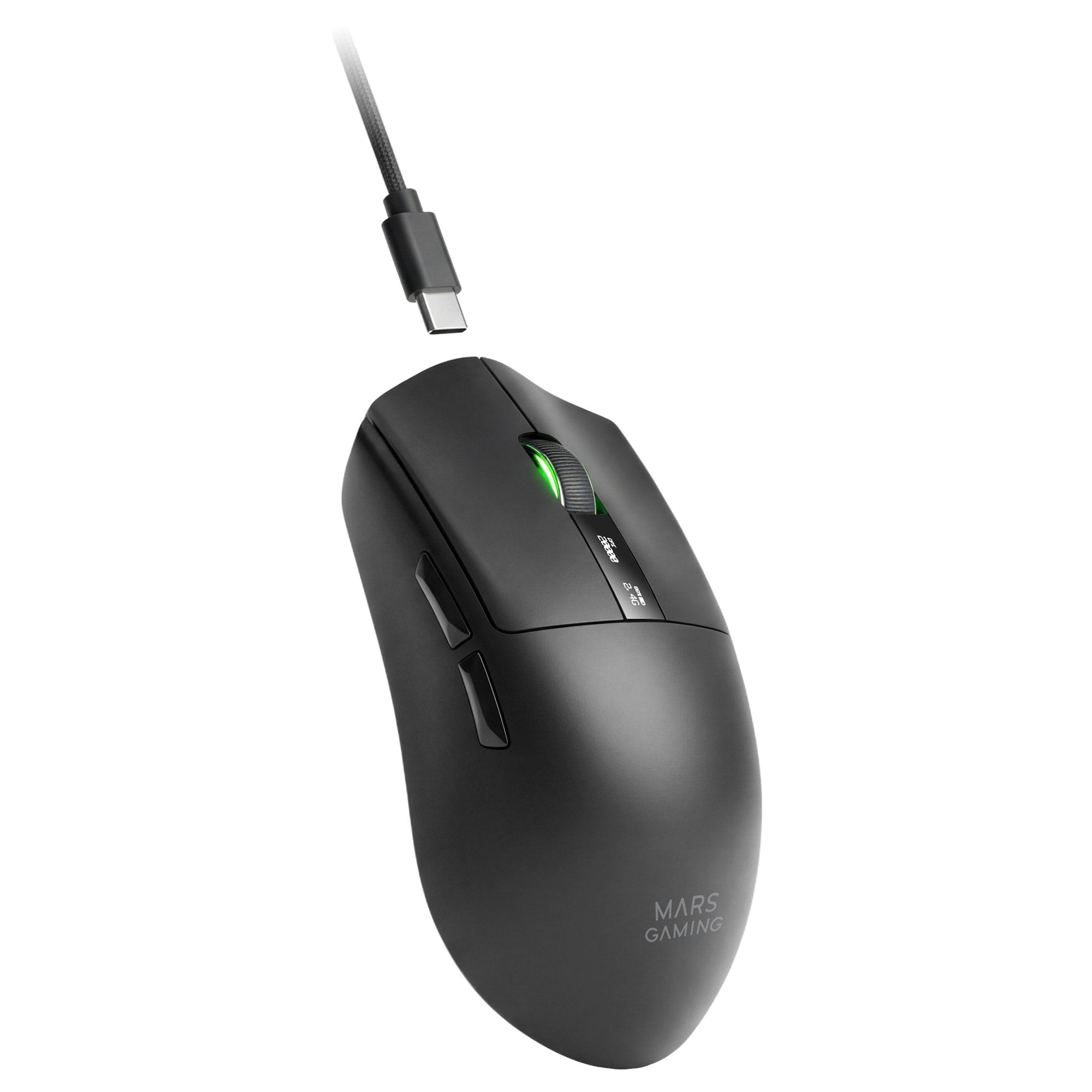Raton Optico Wireless Mmwelite Negro Mars Gaming