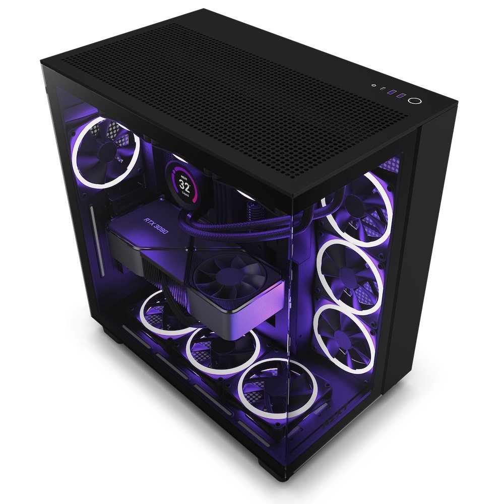 EAN 5056547202402 - NZXT H9 Flow Midi Tower Negro imagen 1