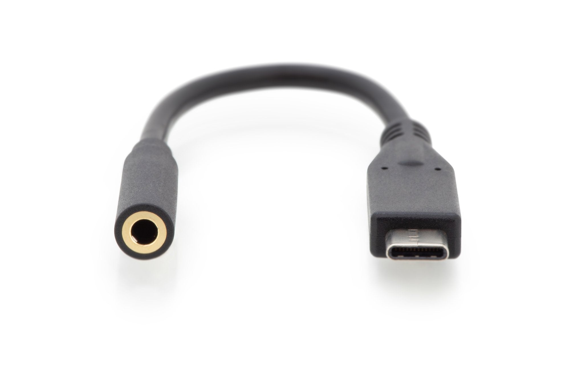 Digitus Adaptador Usb-C A Jack 3.5mm 20cm Negro