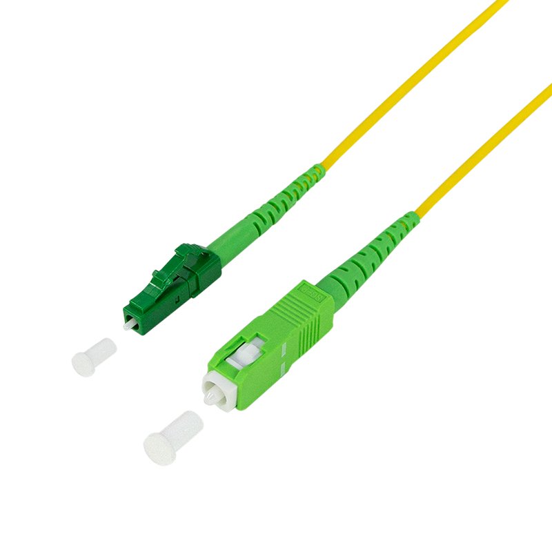 Logilink Fiber Simplex Patch Cord, Os2 Sm G.657.A2, Sc Apc To Lc Apc, 10 M