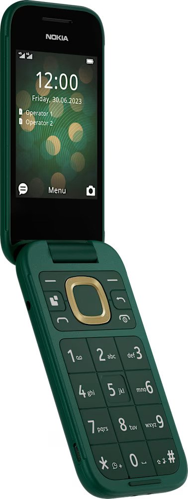 Movil Nokia 2660 Flip Ds Lush Green