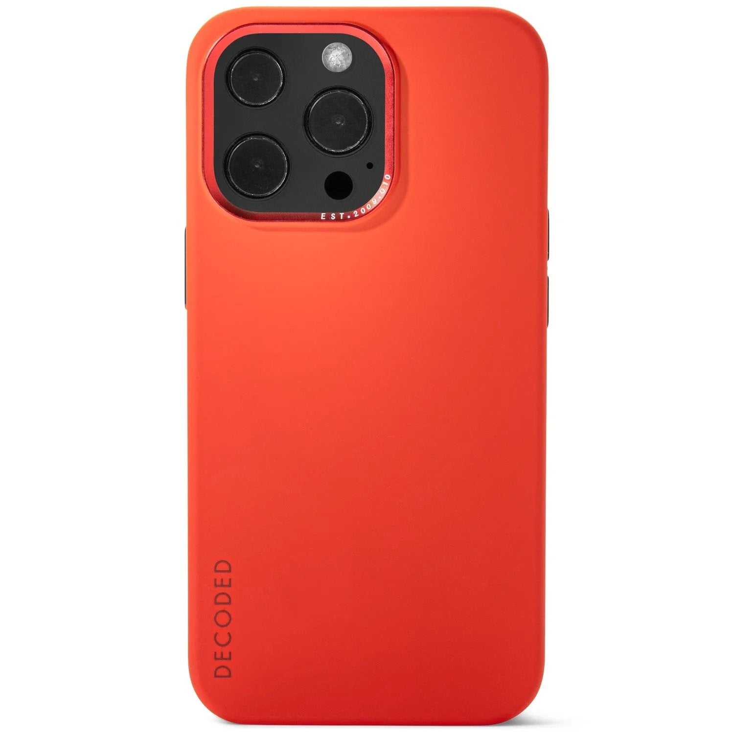 Funda Trasera De Silicona Decoded Iphone 13 Pro Max Rojo Brisk