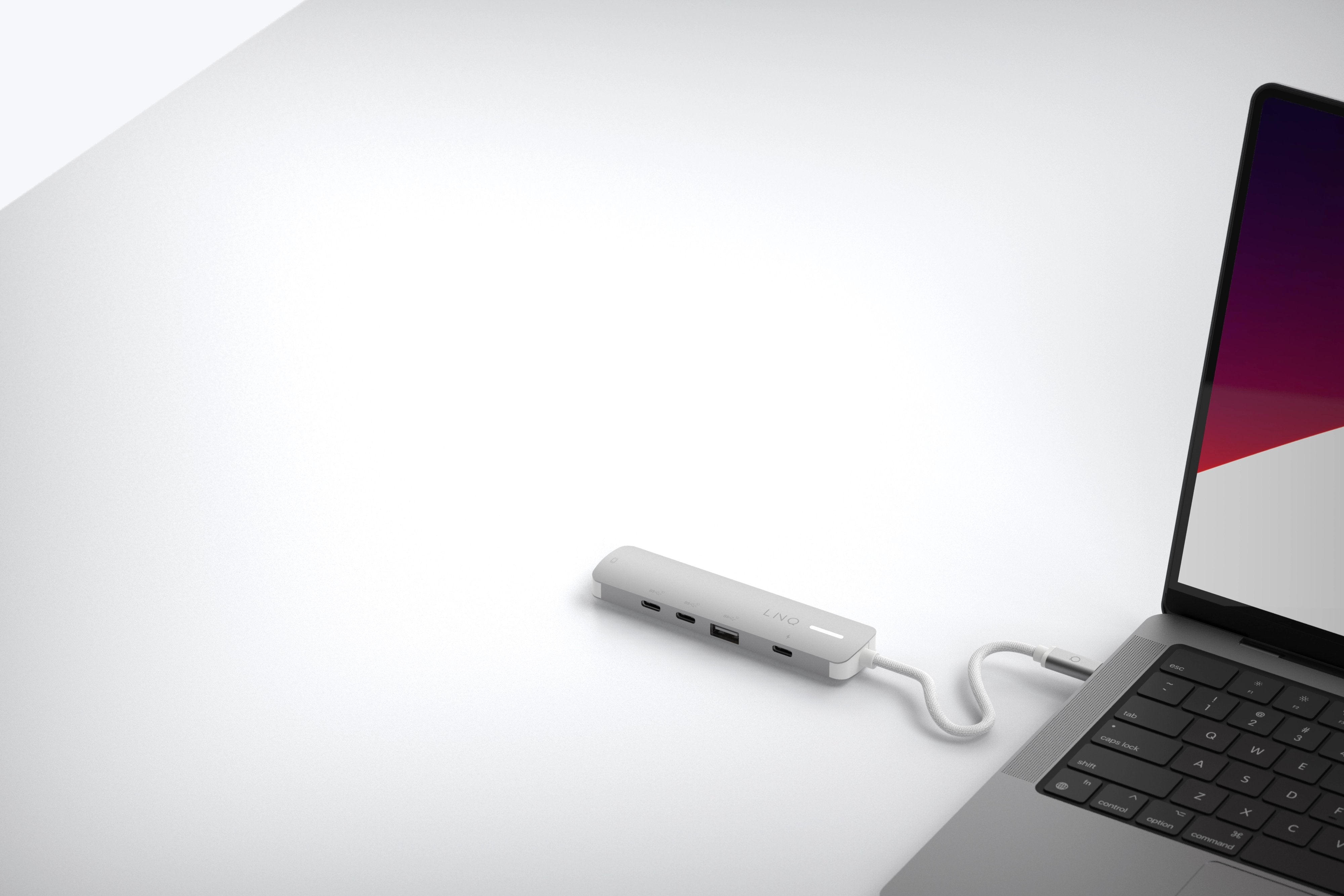 EAN 8720574622706 - LINQ LQ49051 base para portátil y replicador de puertos Alámbrico USB 3.2 Gen 2 (3.1 Gen 2) Type-C Gris, imagen 10