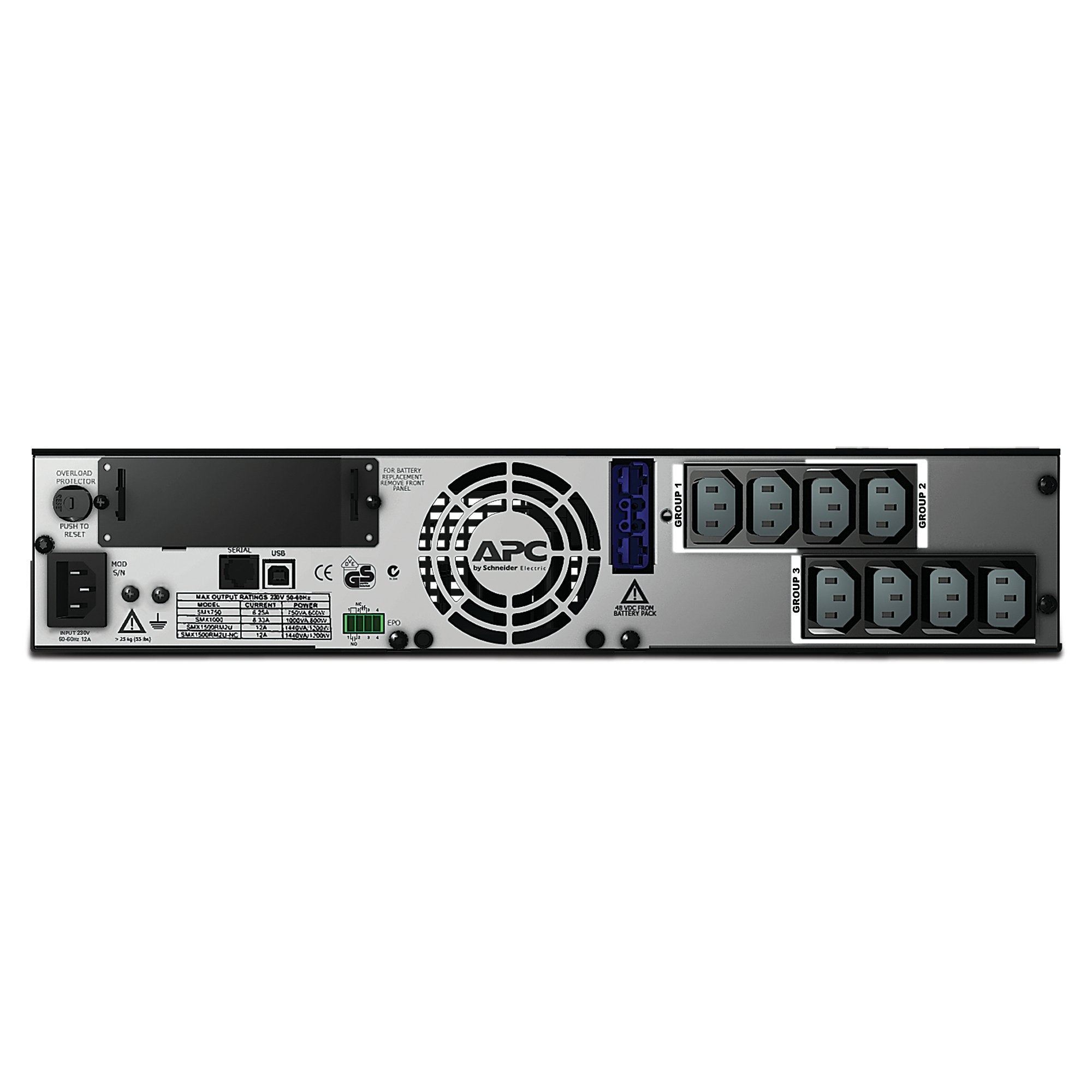 EAN 0731304268598 - APC Smart-UPS sistema de alimentación ininterrumpida (UPS) Línea interactiva 1,5 kVA 1200 W 8 salidas AC imagen 2