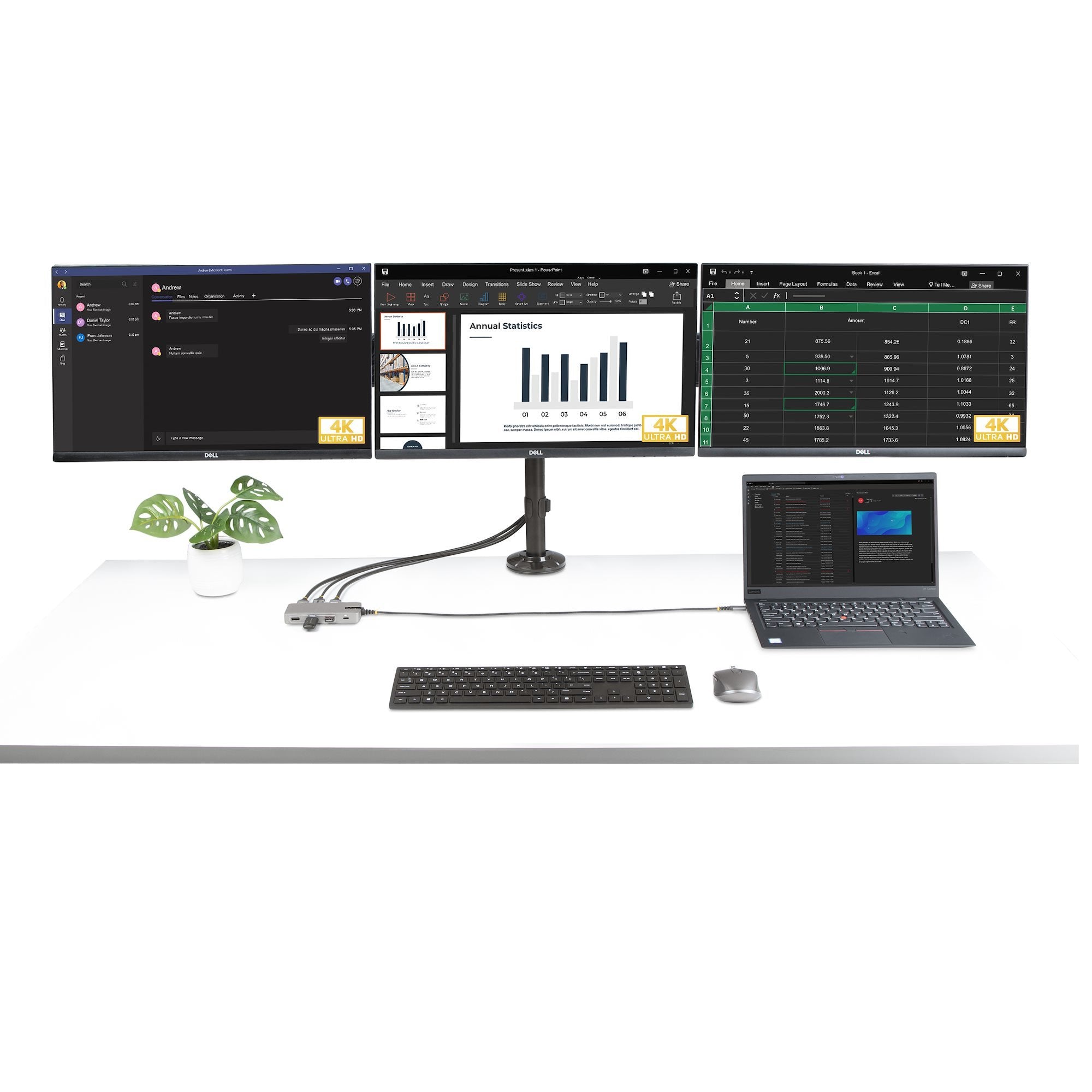 EAN 0065030896078 - StarTech.com 117B-USBC-MULTIPORT base para portátil y replicador de puertos Alámbrico USB 3.2 Gen 2 (3.1 imagen 6