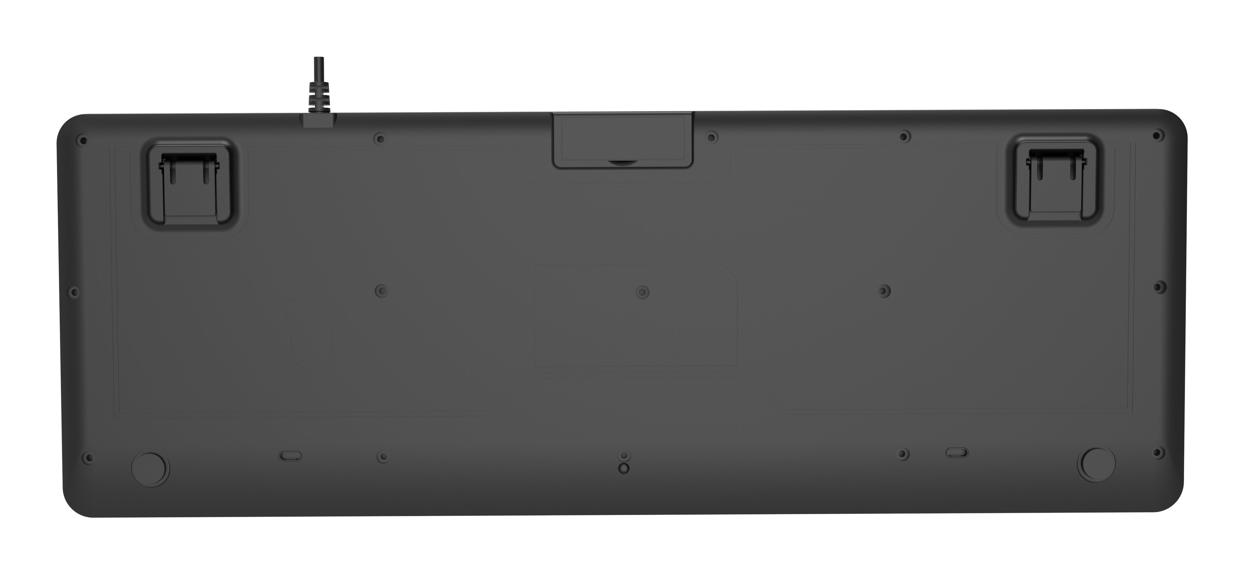 Gembird Slim Wired Multimedia Keyboard Negro Us Layout