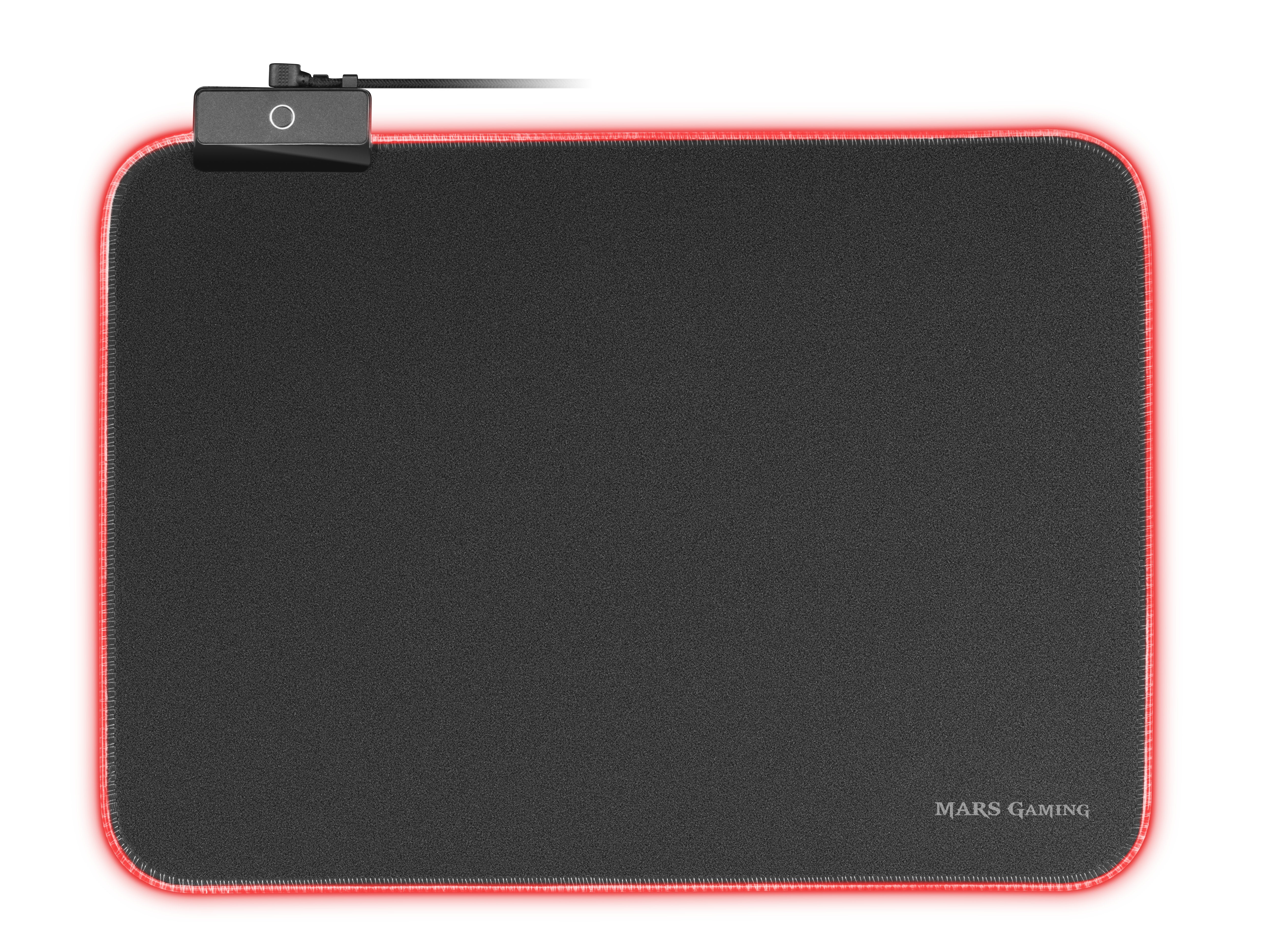 Alfombrilla Mars Gaming Mmprgbl Con Iluminación Led 365 X 265 X 4mm