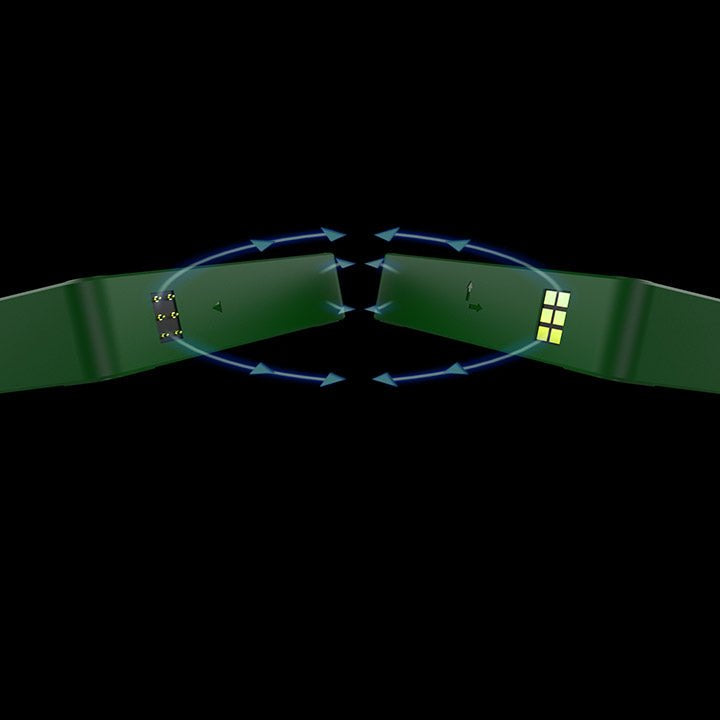 Ventilador De Refrigeración Para Pc Thermaltake Ct120 Ex Reverse Argb Sync, Color Verde De Competición, Paquete De 3, 120 Mm Cl-F226-Pl12rg-A