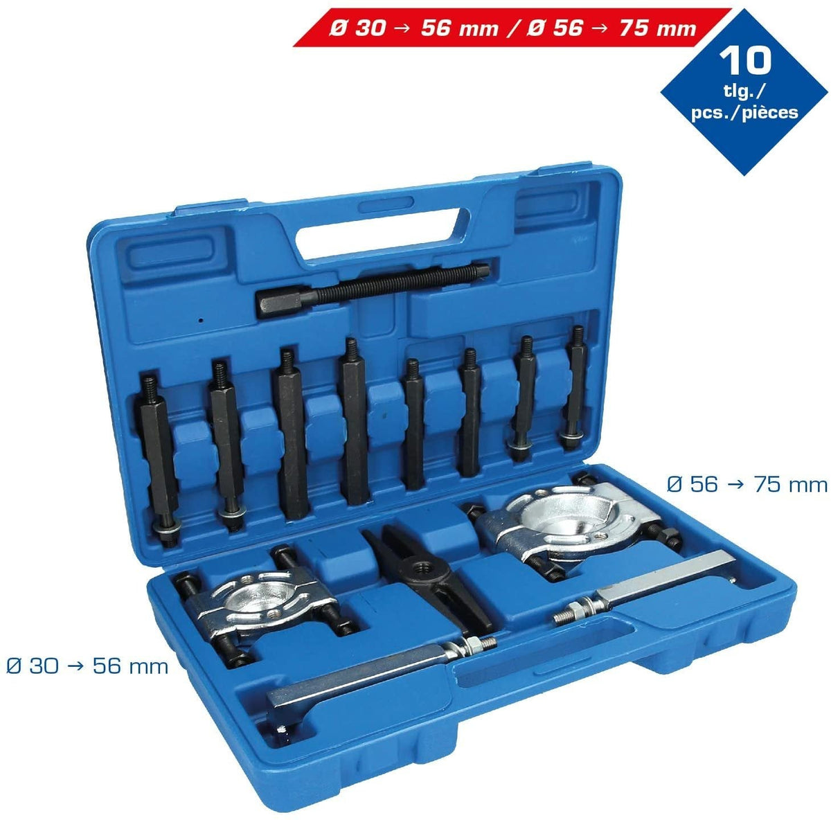 Brilliant Tools Herramientas-Maschinen Gmbh Abzieher-Juego Para Kugellager Con Trennmesser