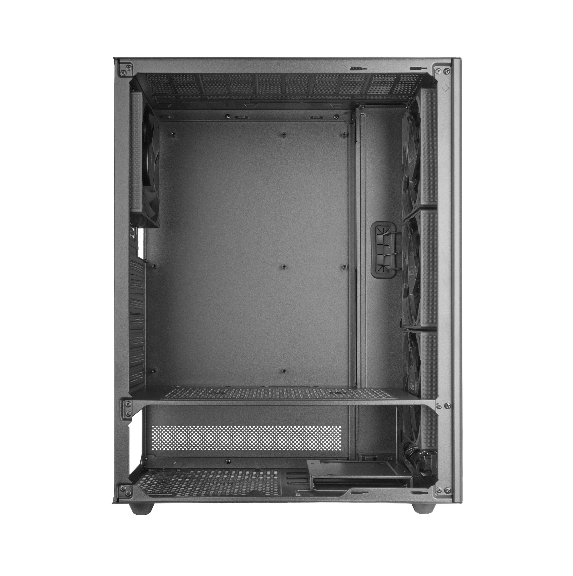 Caja Pc Atx Mars Gaming Mc-T800 Frontal Airdot Mesh 4x Ventiladores Fdb Cablehatch Usb-C Negro