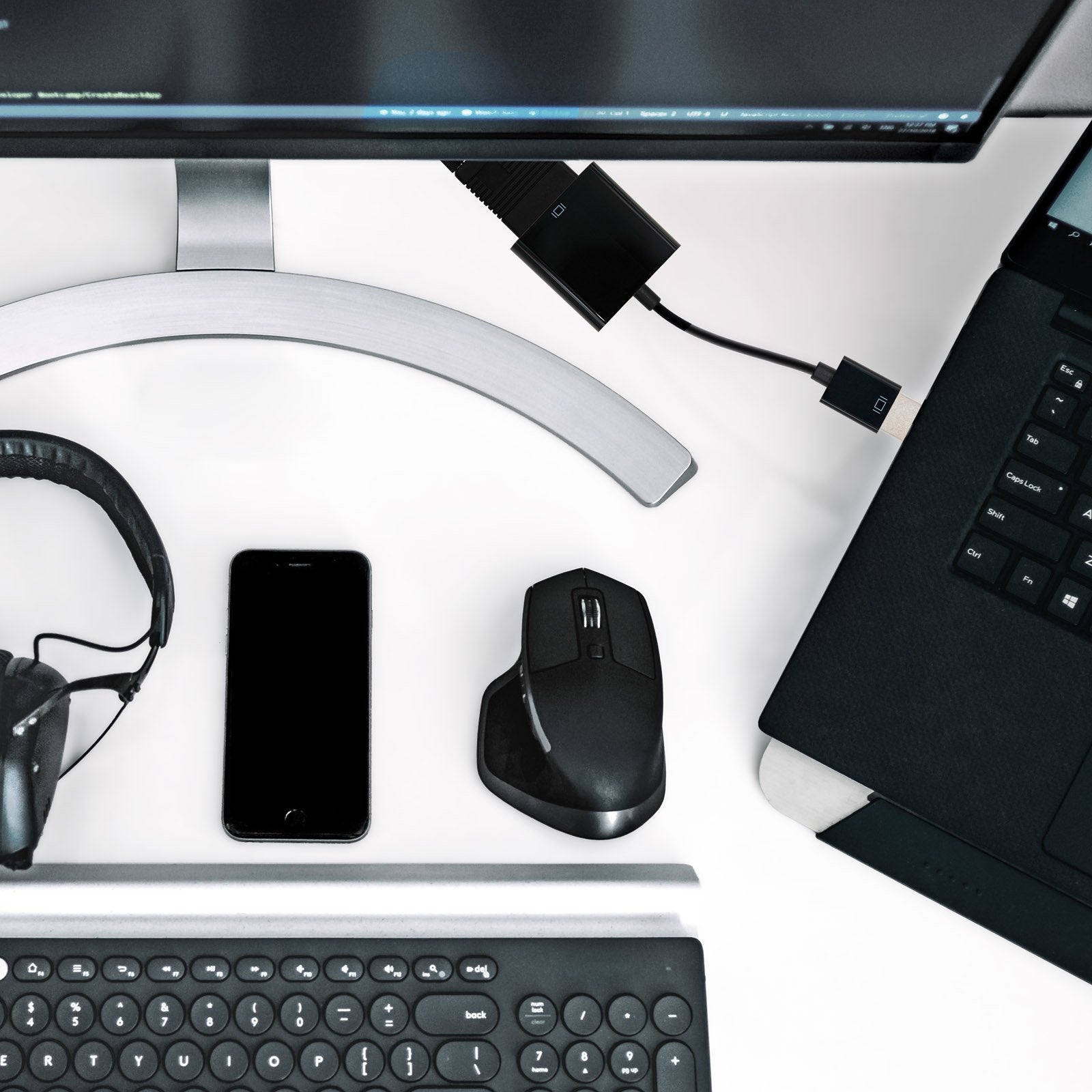 Nanocable Conversor Hdmi A Svga+Audio - Hdmi A/M-Svga/H+Jack 3.5/H - 10cm+1.0m - Negro