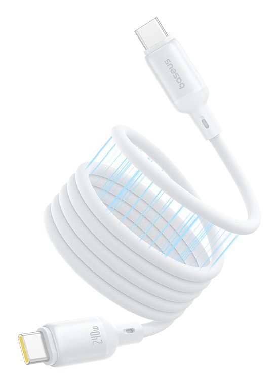 EAN 6932172677503 - Baseus PicoGo cable USB USB 2.0 1 m USB C Blanco imagen 1