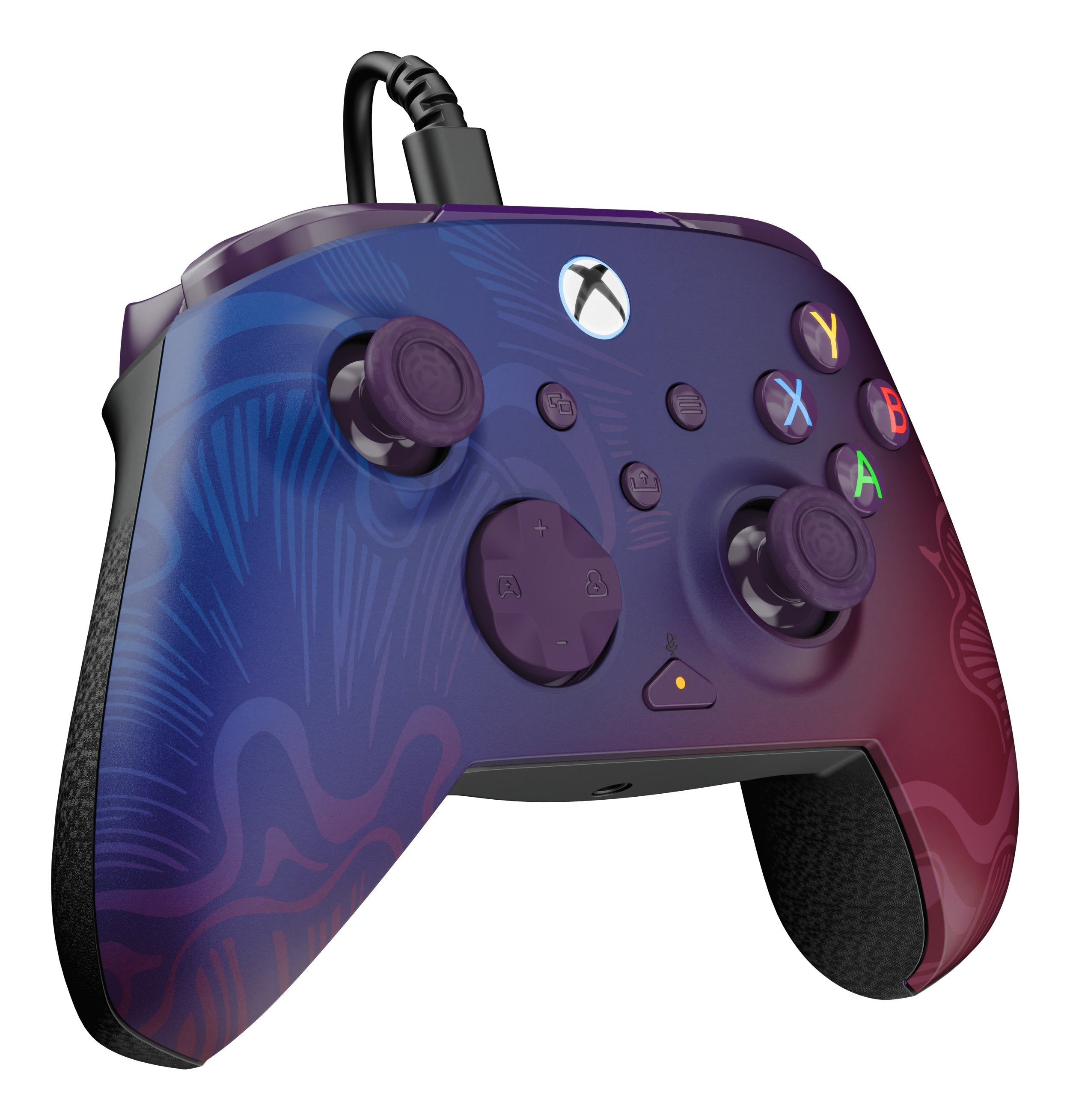 Turtle Beach Rematch Advanced Purple Fade Mando De Juego Con Cable