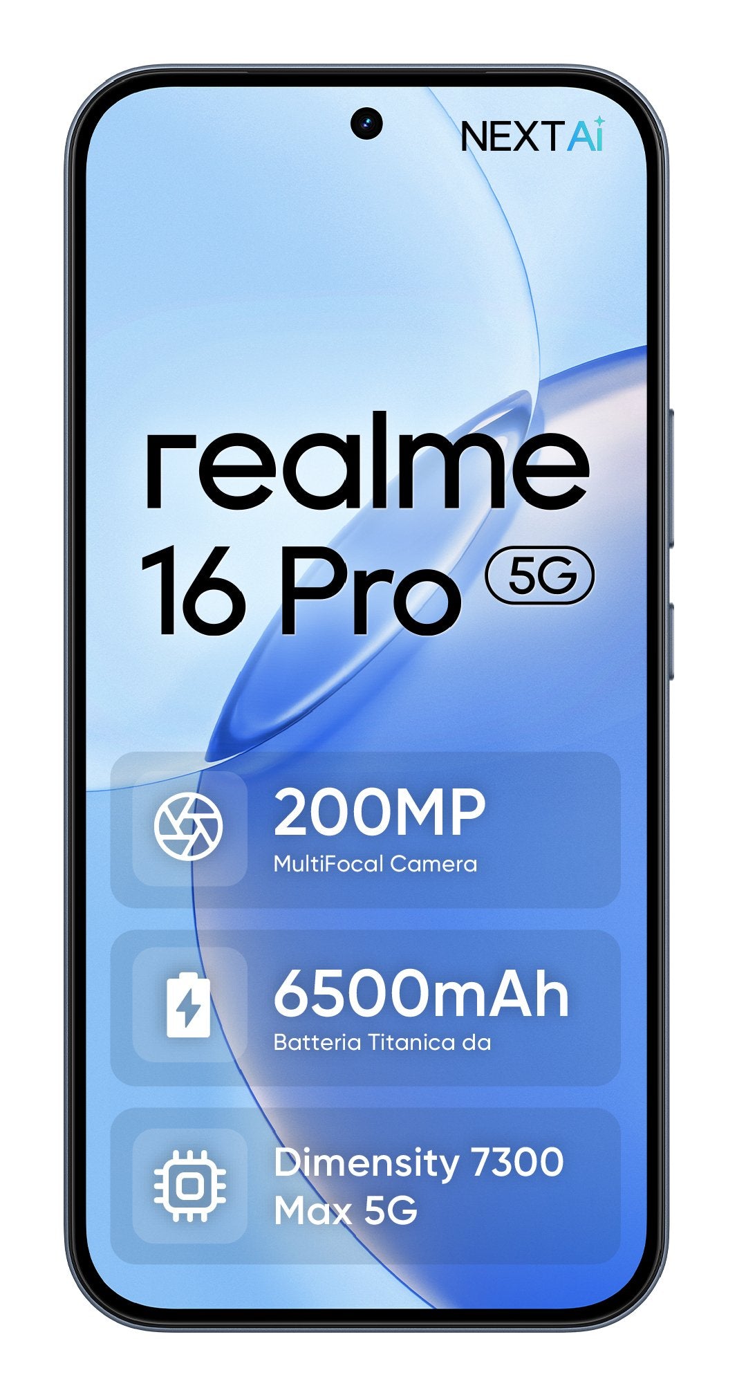 EAN 6941764485037 - realme 16 Pro 17,2 cm (6.78") SIM doble 5G 8 GB 512 GB 6500 mAh Gris imagen 5