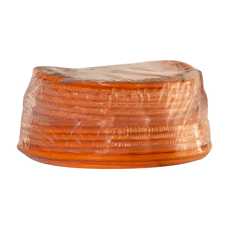 Bobina Cat 7 S-Ftp 50m Instalacion Naranja Awg23 Dca