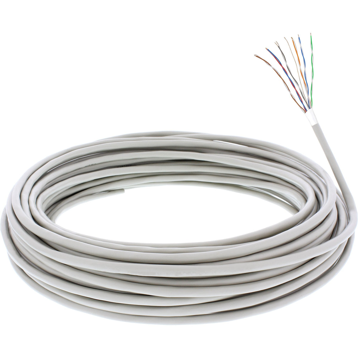 Cable Telefónico Inline 12 Hilos Instalación Sólida 6x2x06mm Apantallado 25m