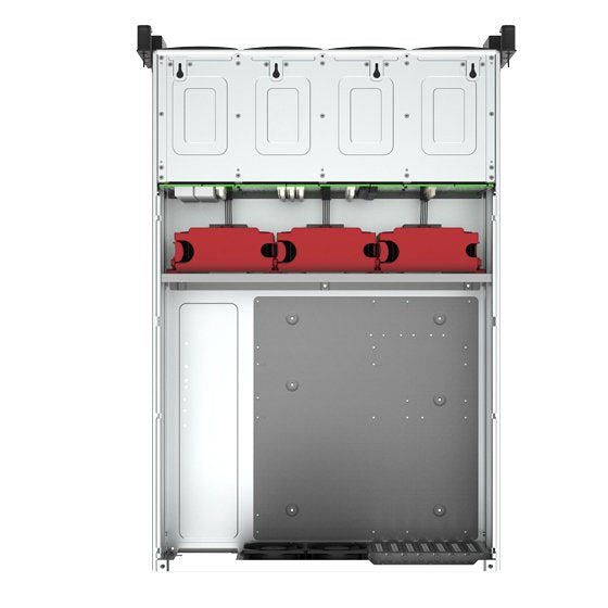 Silverstone Technology Sst-Rm43-324-Rs, Rack (Negro/Rojo, 4 Höheneinheiten) Sst-Rm43-324-Rs