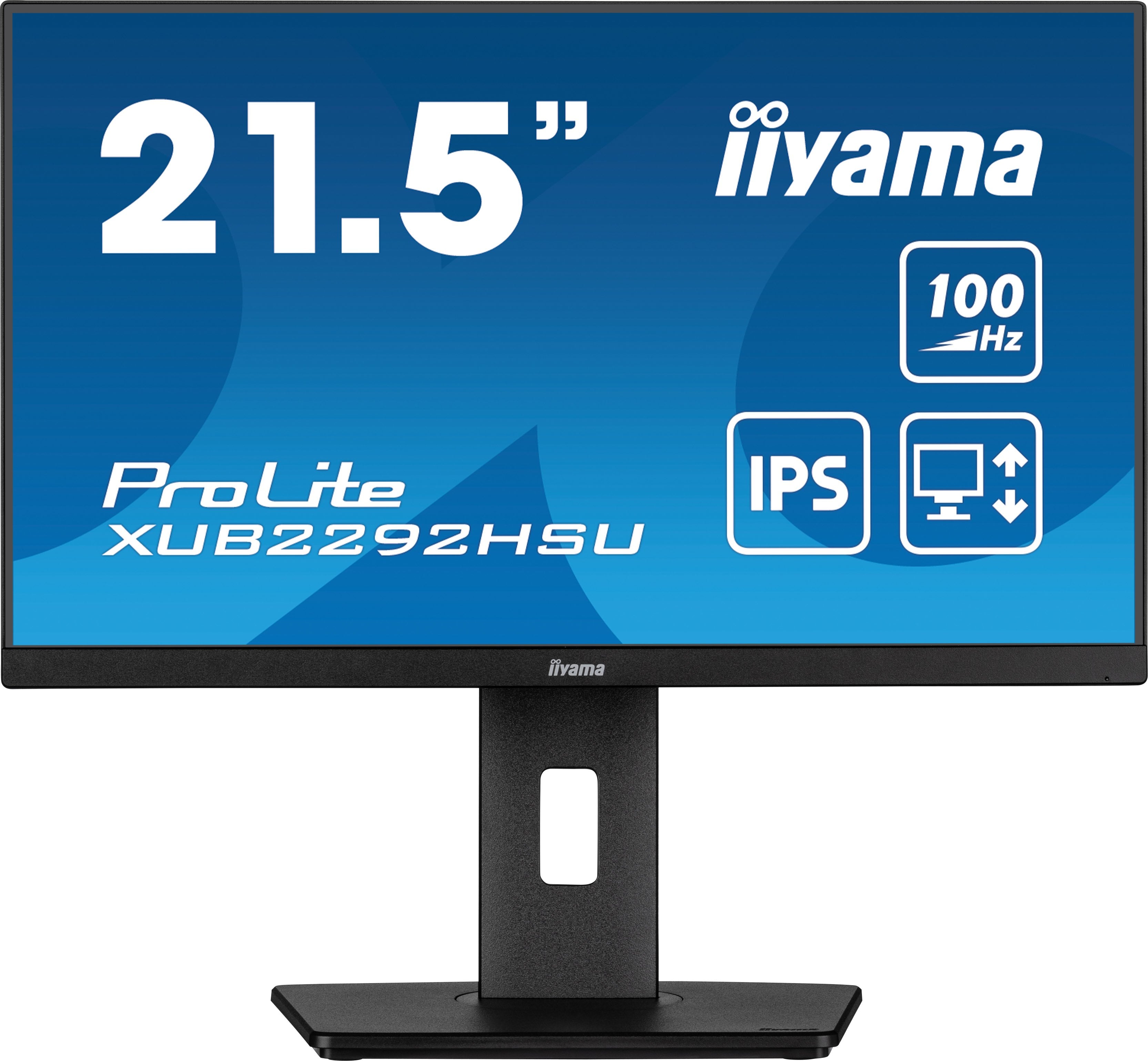 EAN 4948570122554 - iiyama ProLite XUB2292HSU-B6 pantalla para PC 54,6 cm (21.5") 1920 x 1080 Pixeles Full HD LED Negro imagen 2