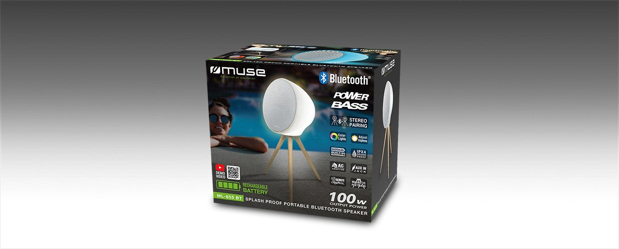 Muse Ml-655 Bt Portable Bluetooth Speaker