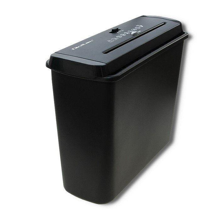 Qoltec 50320 Triturador De Papel Corte En Tiras 22 Cm 72 Db Negro