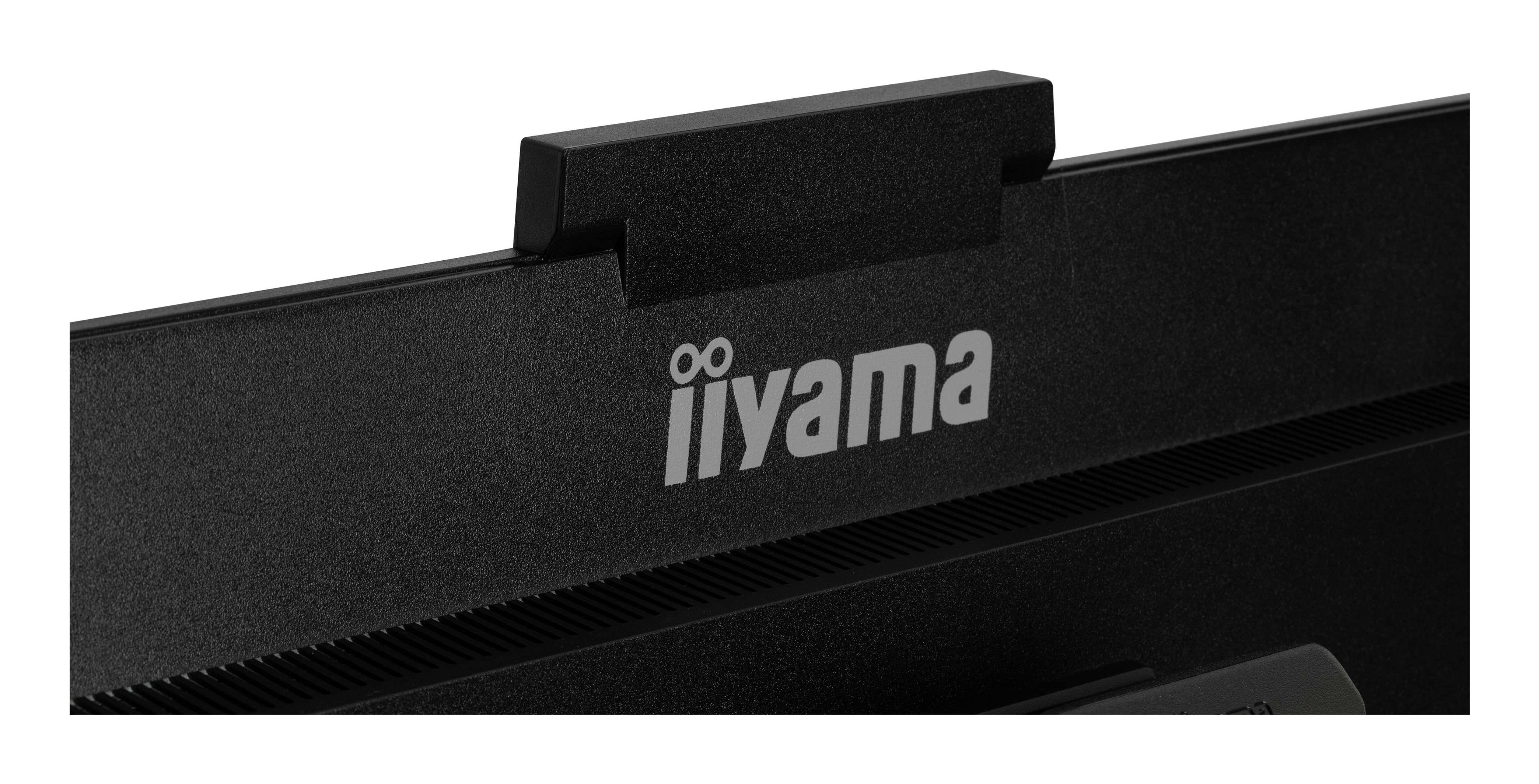 Monitor Iiyama 24" Prolite Xub2490hsuh-B2 Led (Matt), Fullhd, Ips, Webcam, Micrófono, Cubo Usb, Panel De 100hz Xub2490hsuh-B2 Negro