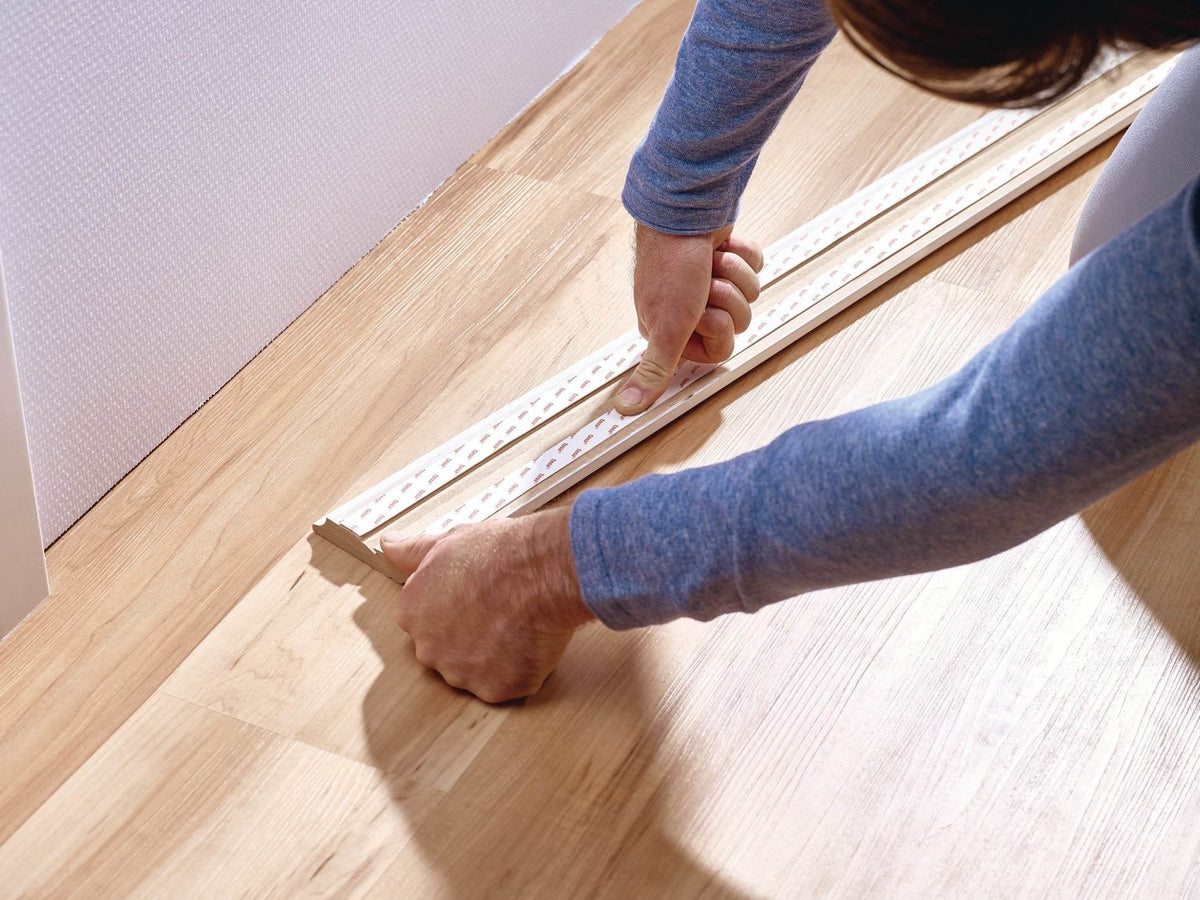 Línea De Montaje Tesa, 1,5m X 19mm, Para Papel Pintado Y Yeso, Hasta 10kg/M, Blanco