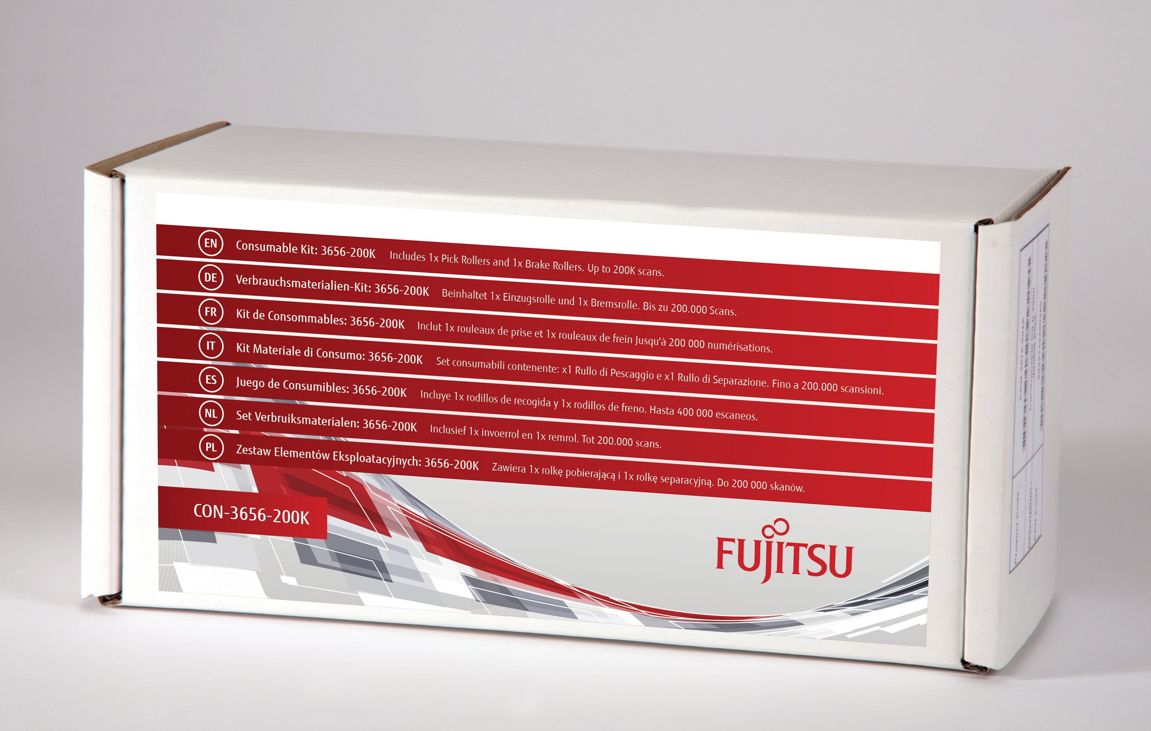Kit De Consumibles Fujitsu Con-3656-200k, Unidad De Mantenimiento Con-3656-200k