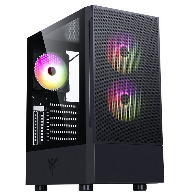 EAN 8056157883043 - itek SIISBE 3.0 Midi Tower Negro imagen 1