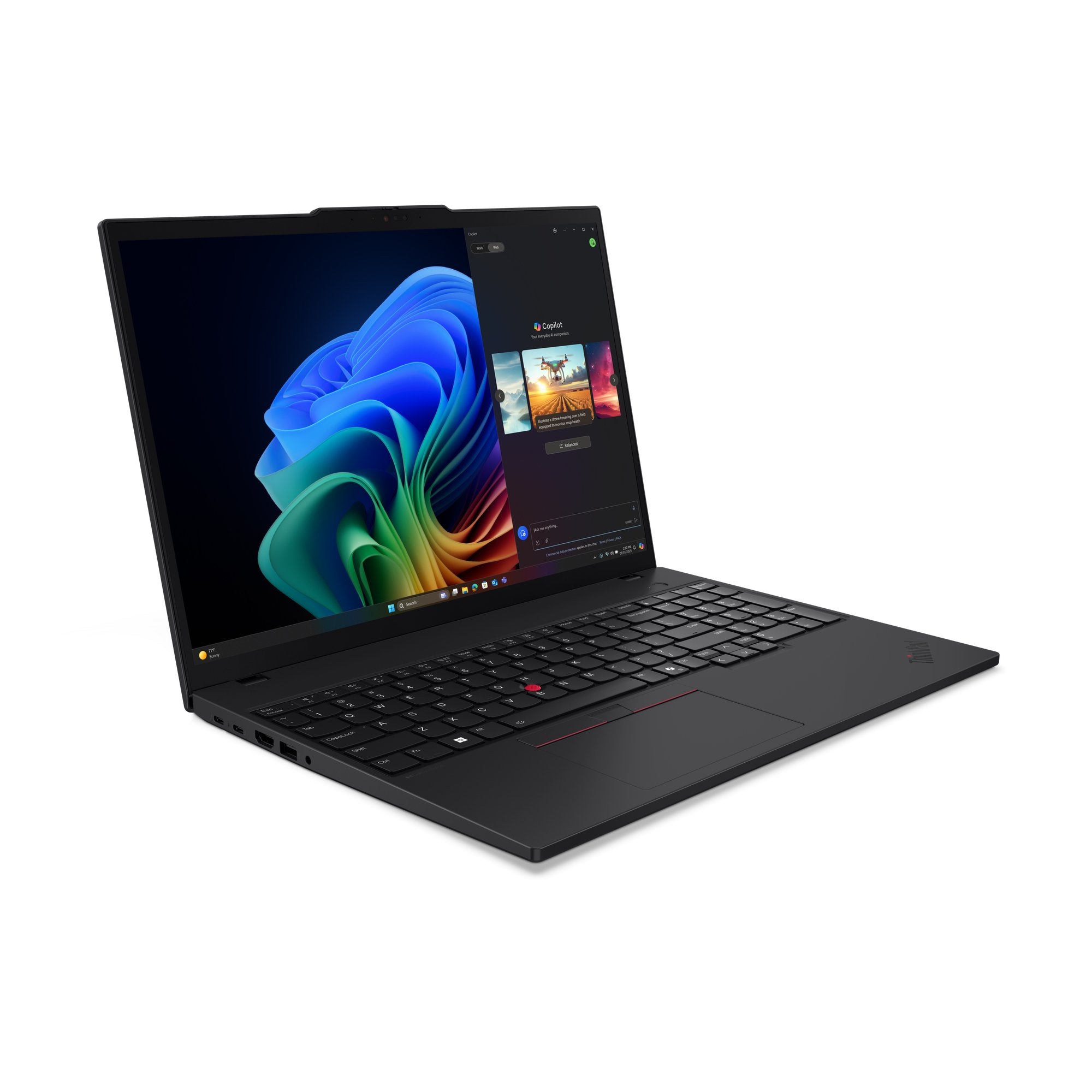 Lenovo Thinkpad T16 G4 Amd (21qn005kge), Portátil Negro, Amd Ryzen Ai 7 Pro 350, Amd Radeon 860m, 32 Gb Ddr5, 1 Tb (1 Tb Ssd), Windows 11 Pro 21qn005kge