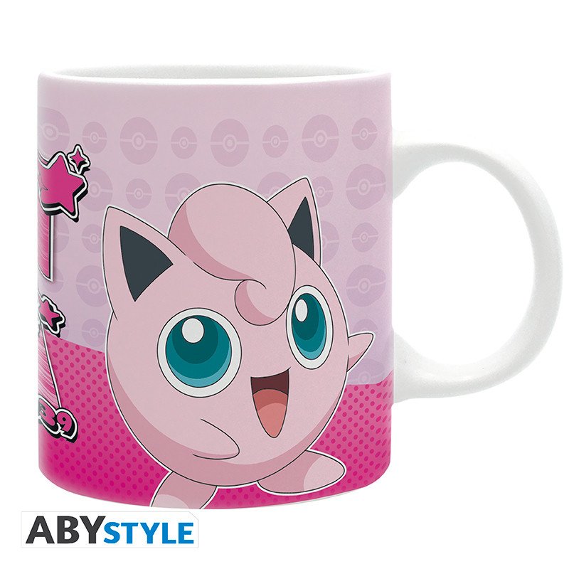 Taza Abystyle Pokemon Jigglypuff Comic Strip 320 Ml