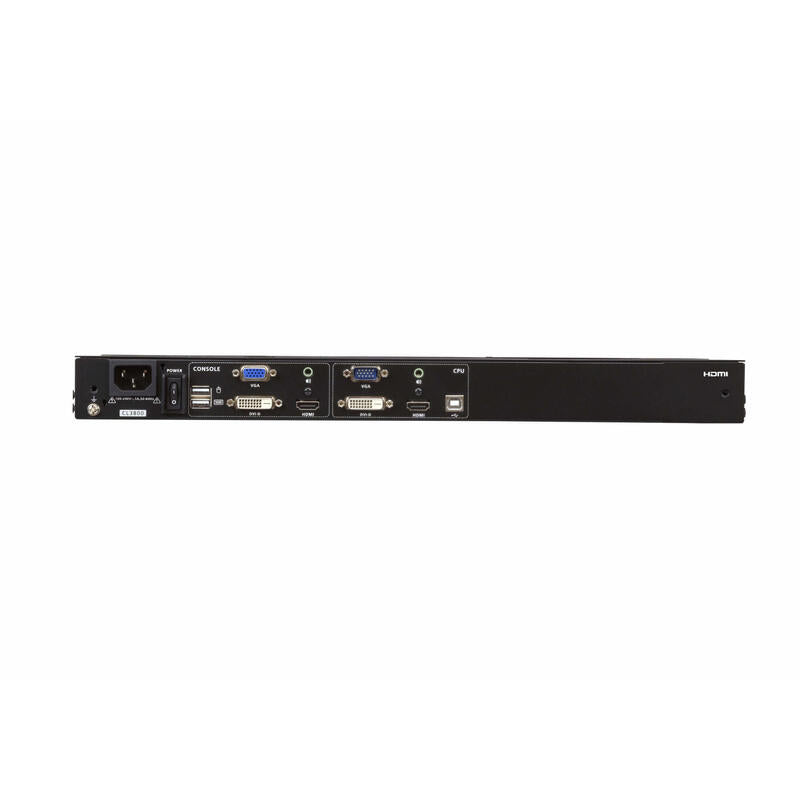 18.5" Dual Rail Usb Hdmi-Dvi Vga Full Hd Uk Keyboard