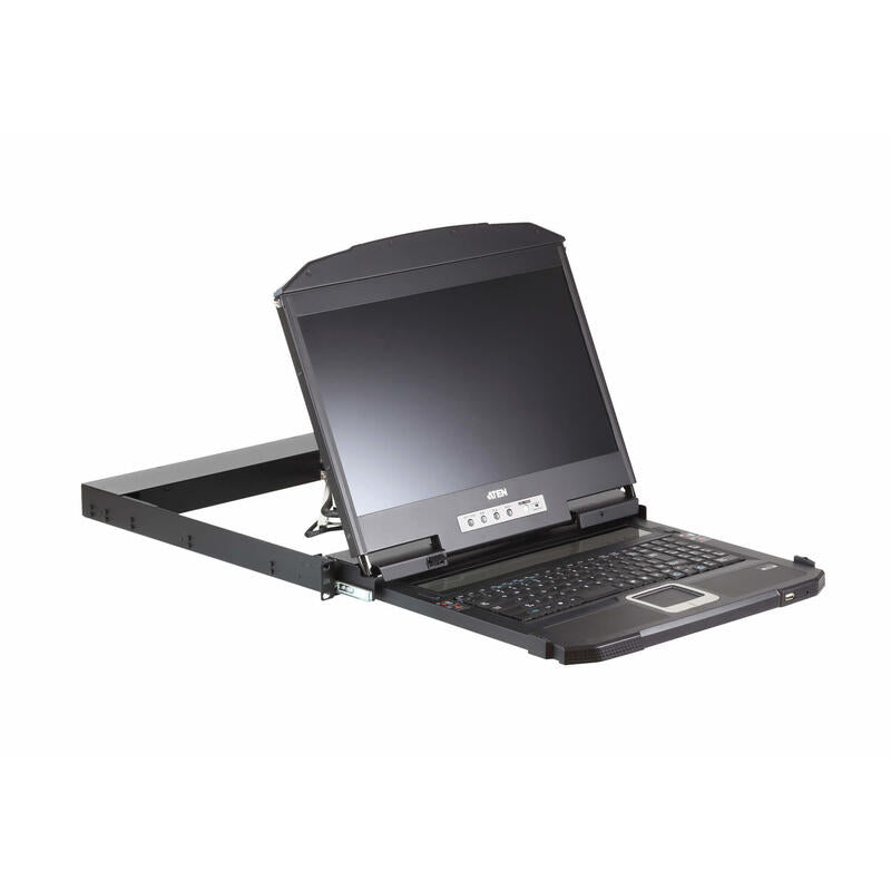 18.5" Dual Rail Usb Hdmi-Dvi Vga Full Hd Uk Keyboard