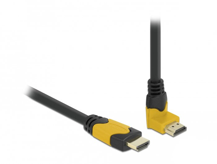 Delock High Speed Cable Hdmi Macho Gerade A Macho 90° Oben Angular 2 M
