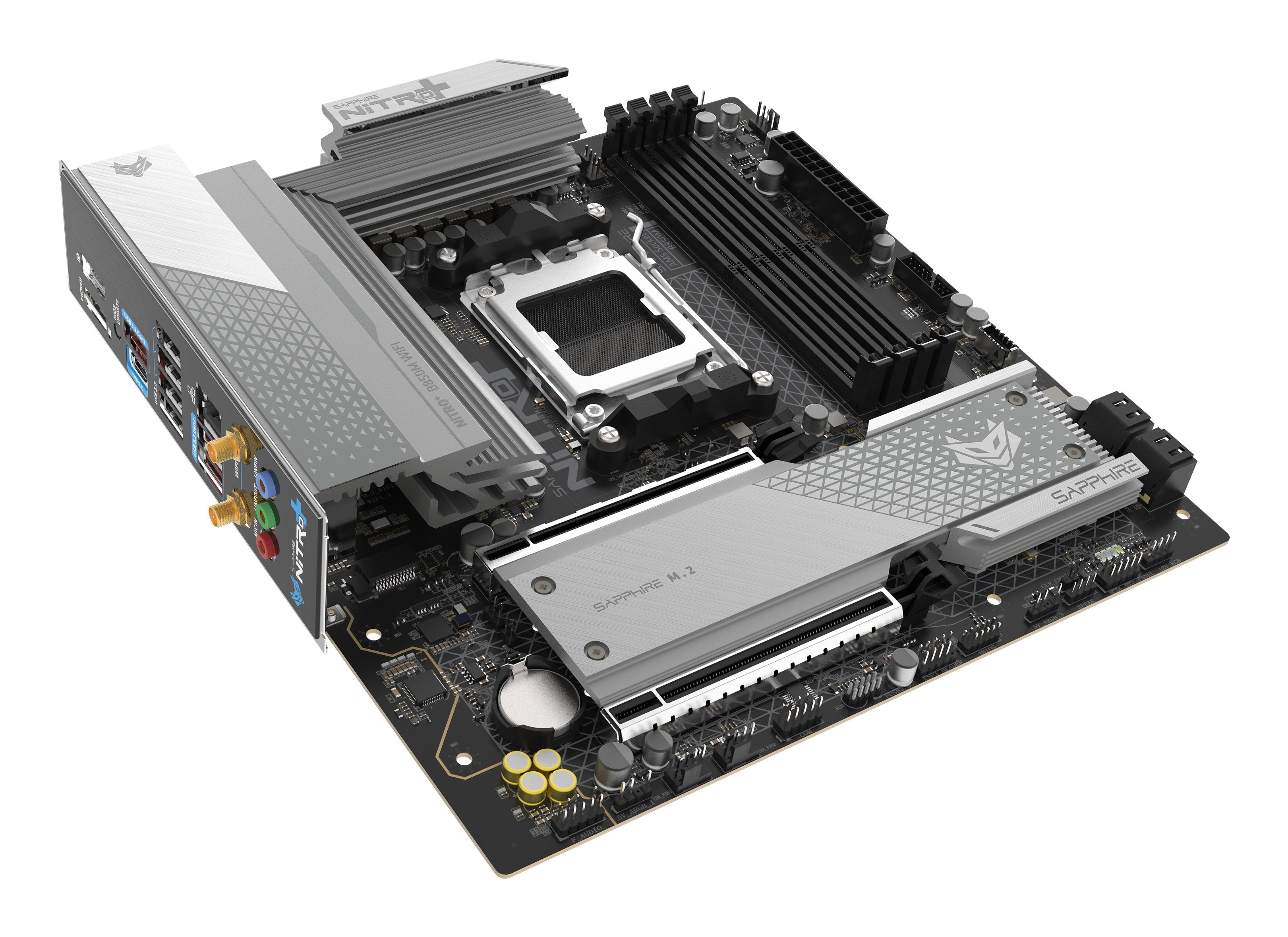 EAN 4895106296916 - Sapphire NITRO+ B850M WIFI AMD B850 Zócalo AM5 micro ATX imagen 4